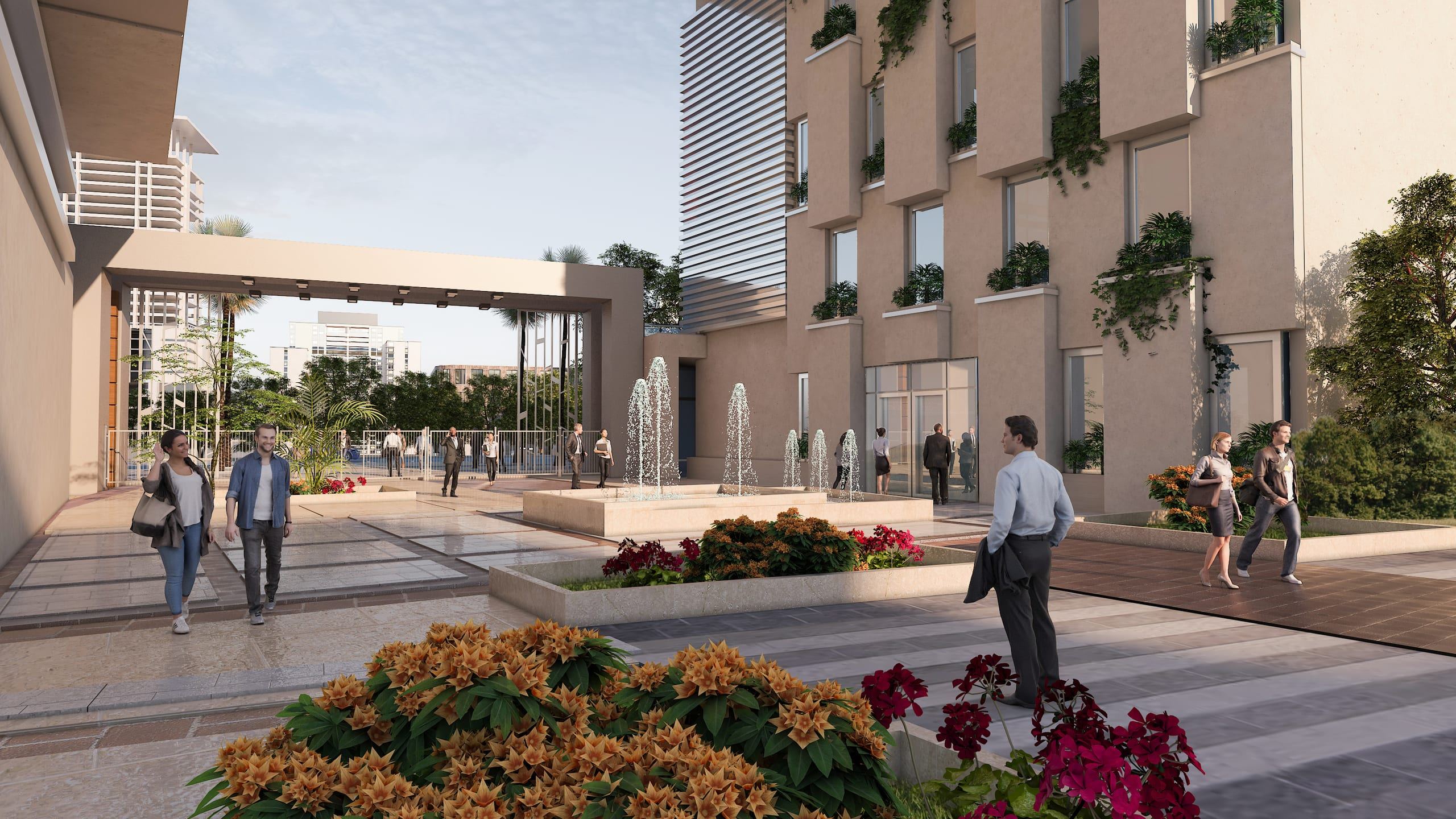 Administration Building, Cairo — view 4