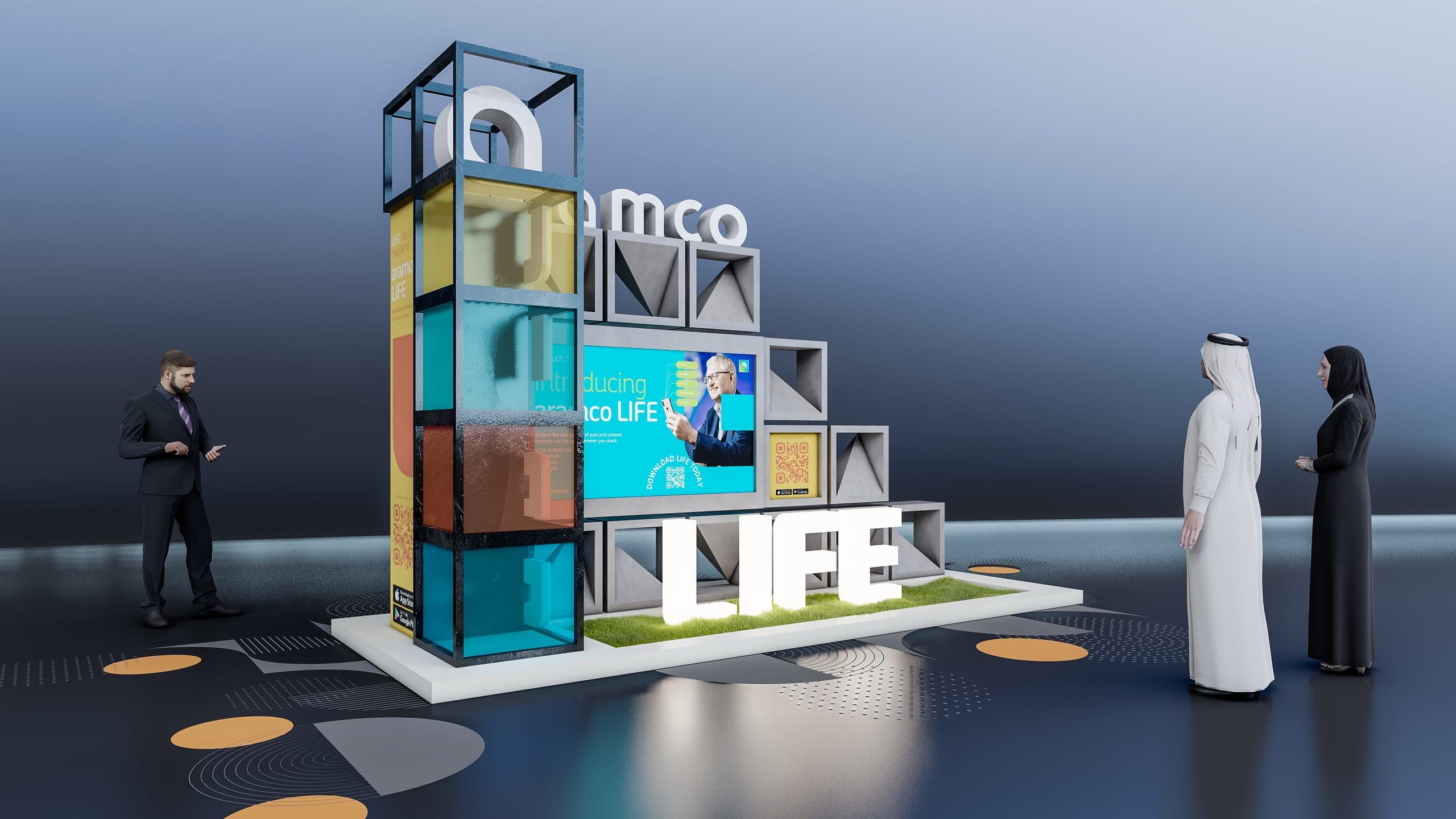 Aramco Campaign — Abqaiq - BUILDING 1495 - Indoor
