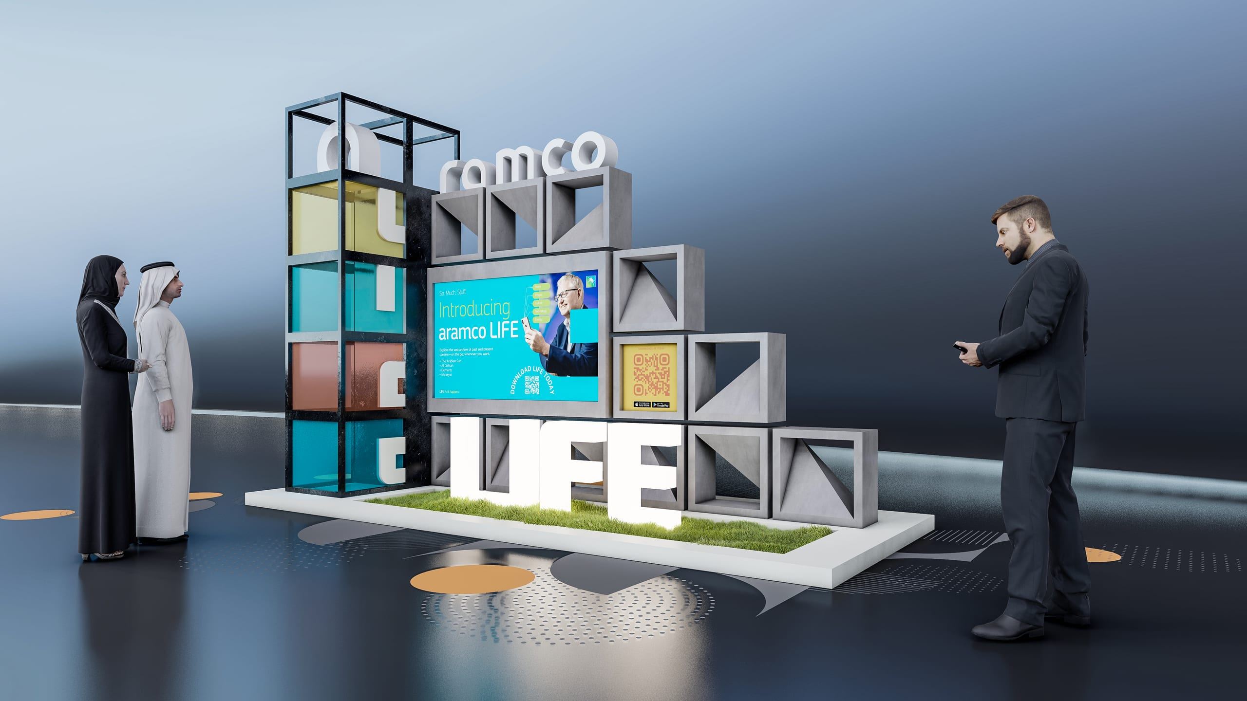 Aramco Campaign — Abqaiq - BUILDING 1495 - Indoor