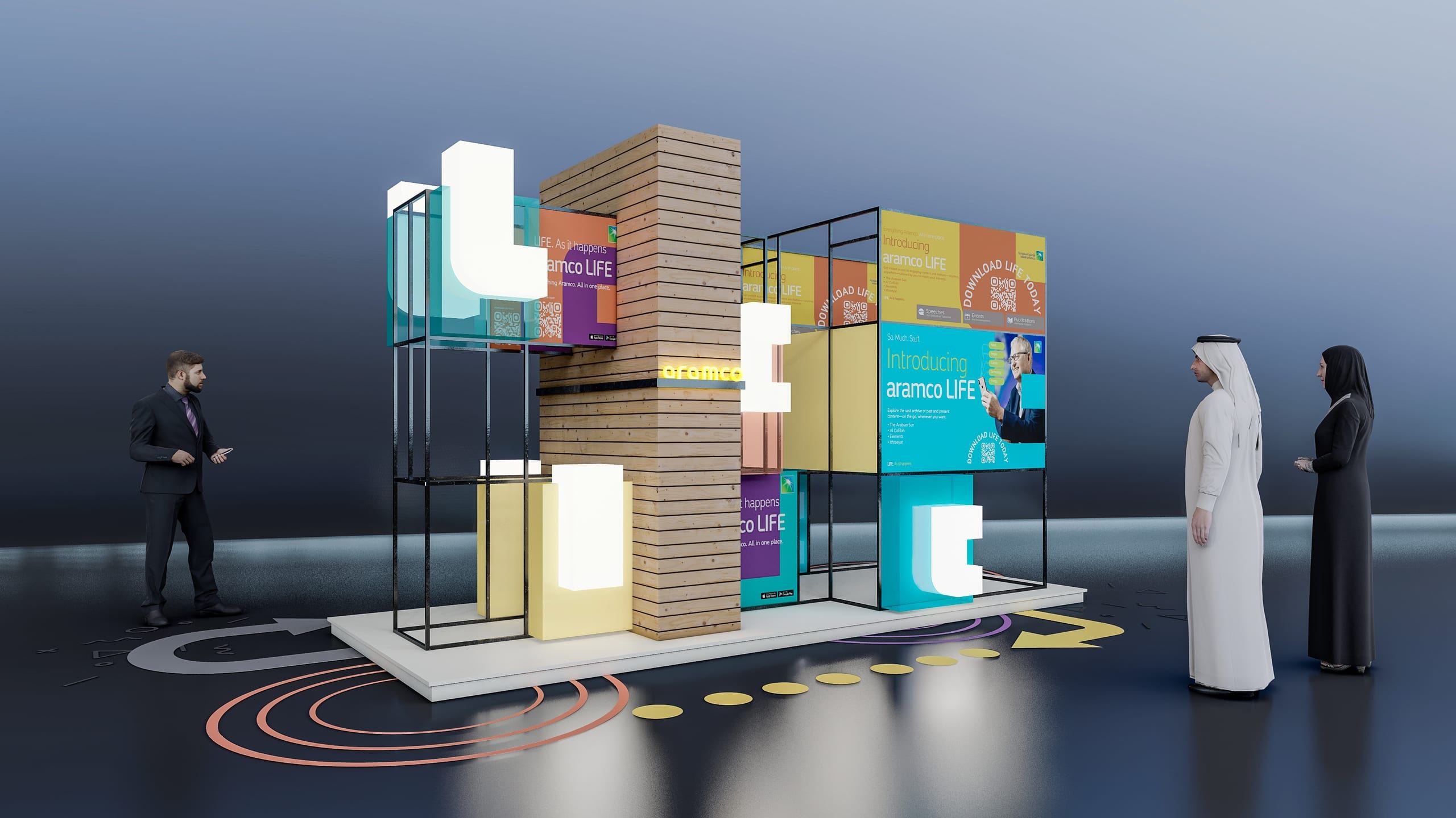 Aramco Campaign — Damam - OFFICE BUILDING 7013 - Indoor