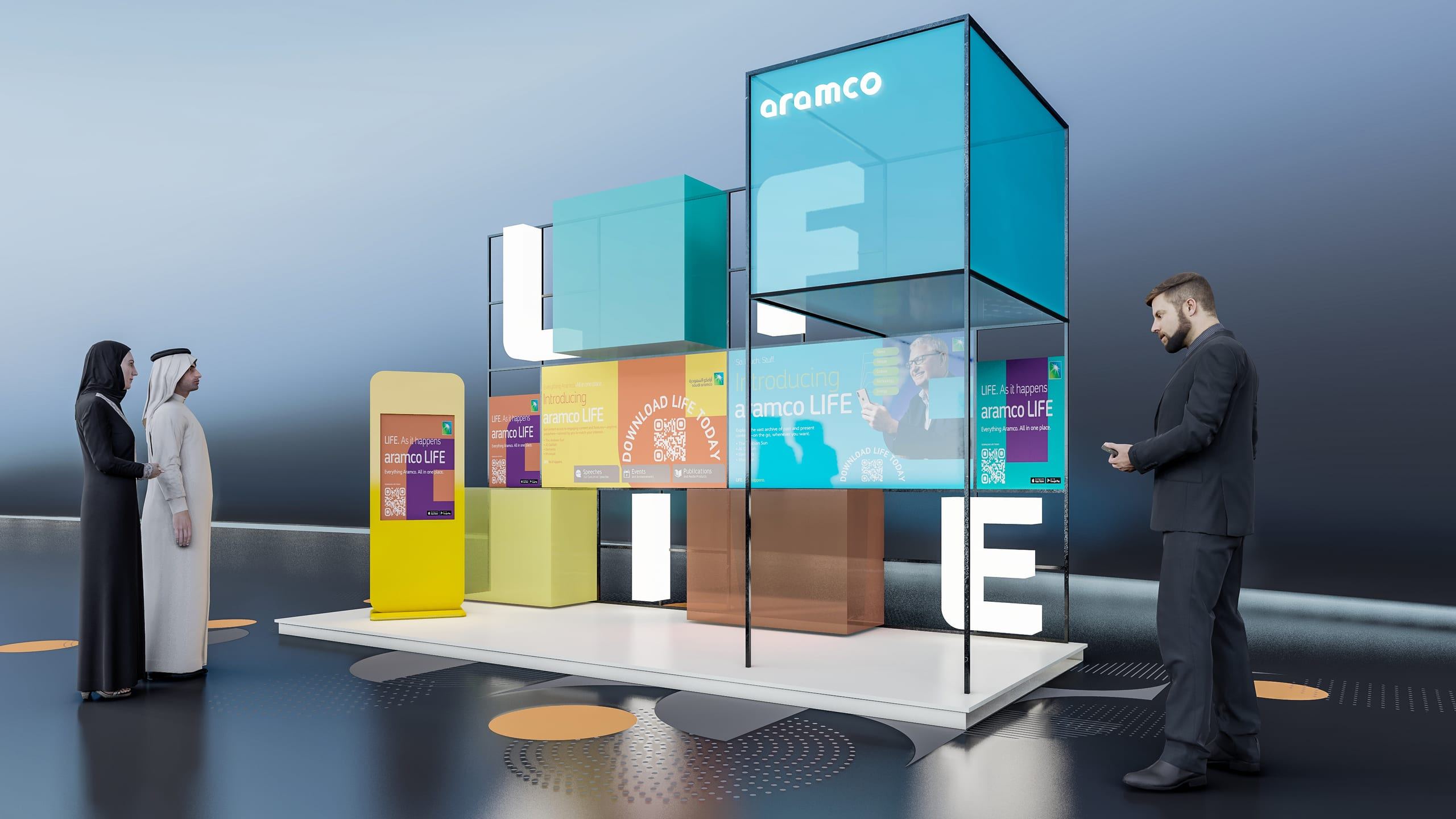Aramco Campaign — Damam - OFFICE BUILDING 7013 - Indoor