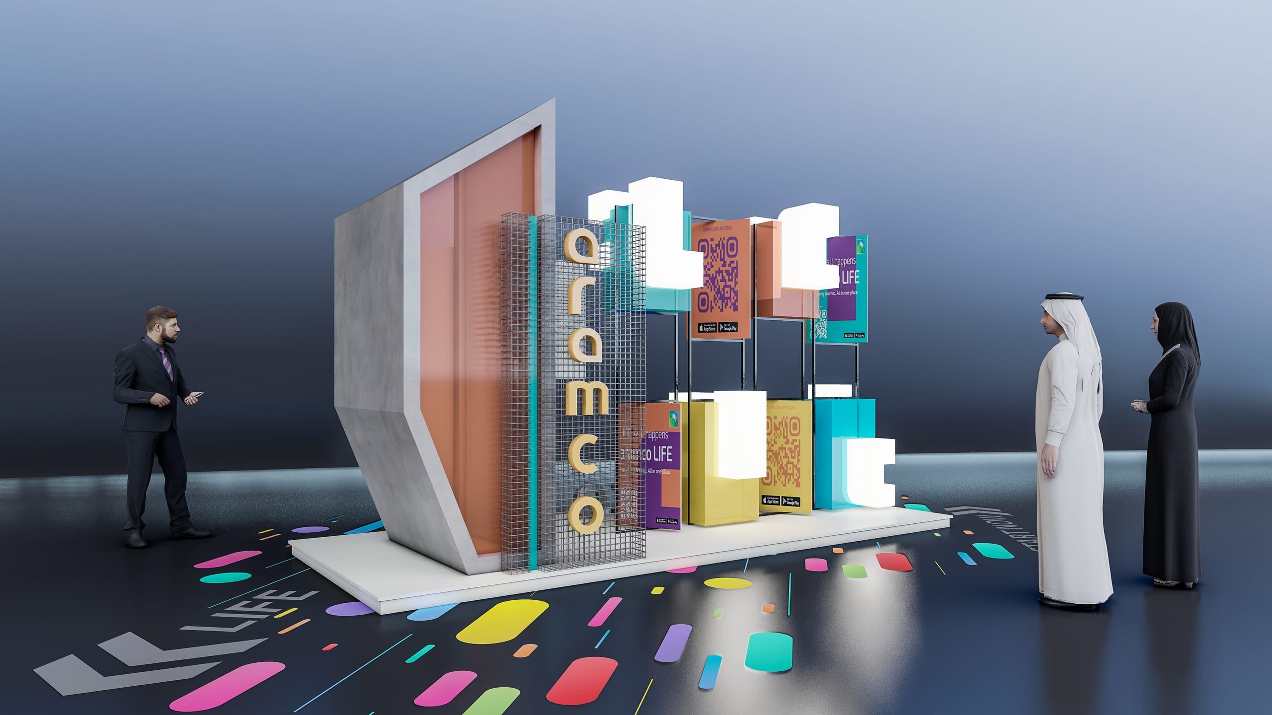 Aramco Campaign — Damam - OFFICE BUILDING 7013 - Indoor