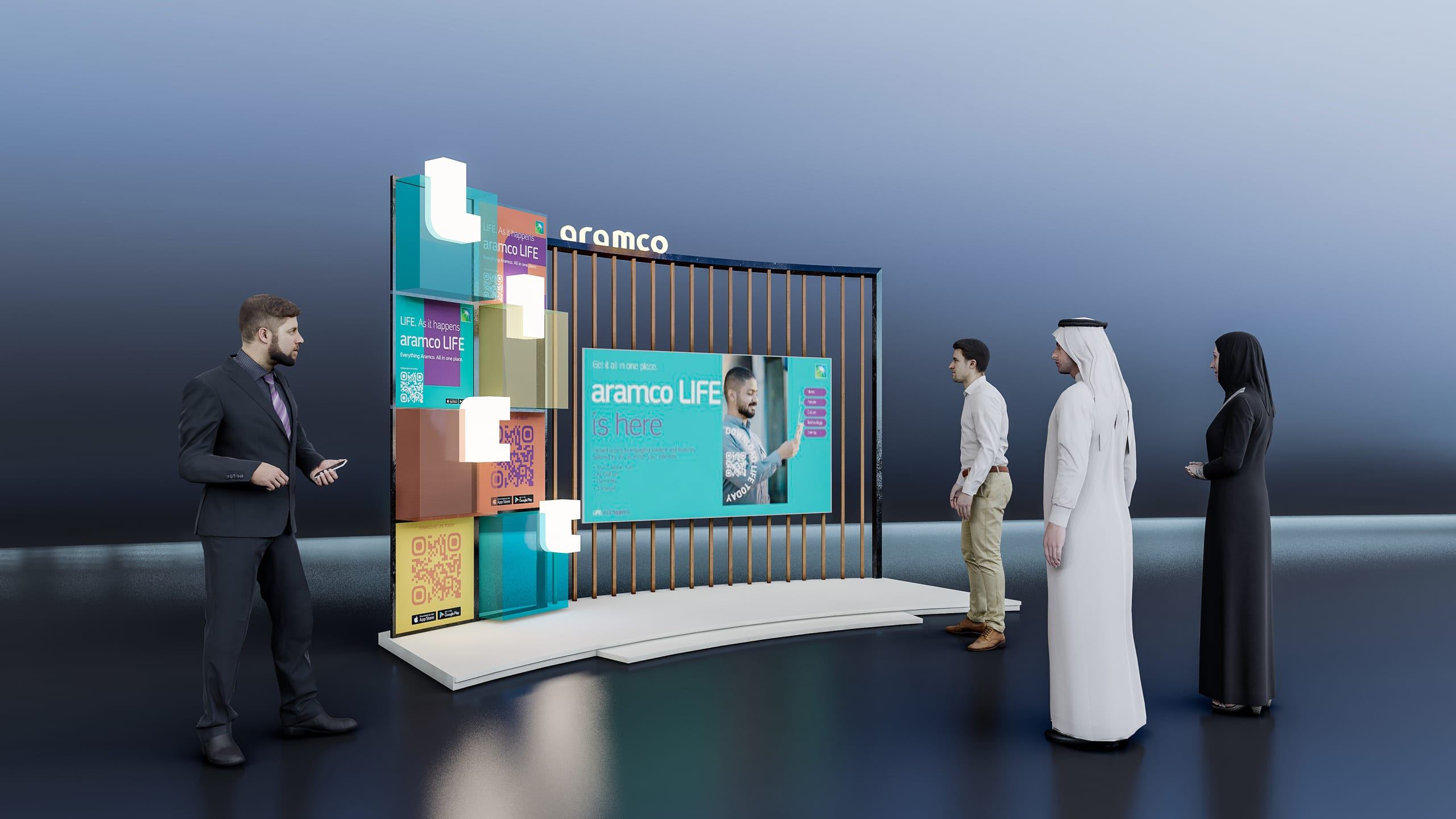 Aramco Campaign — Dhahran - AL-MIDRA TOWER  3303 - Indoor