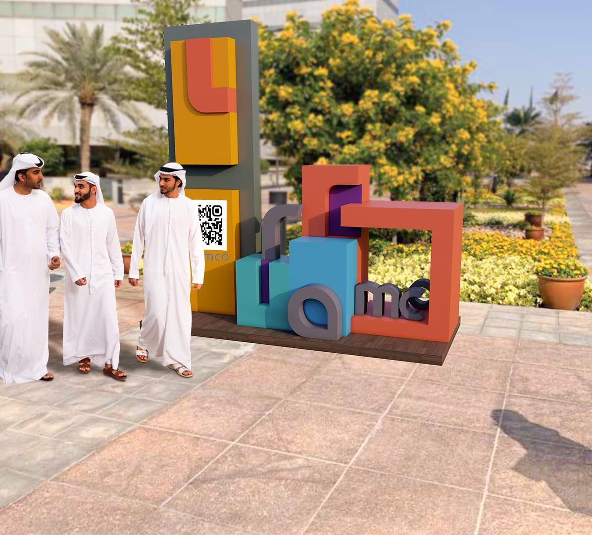 Aramco Campaign — Dhahran - Tower building 730 - Outdoor
