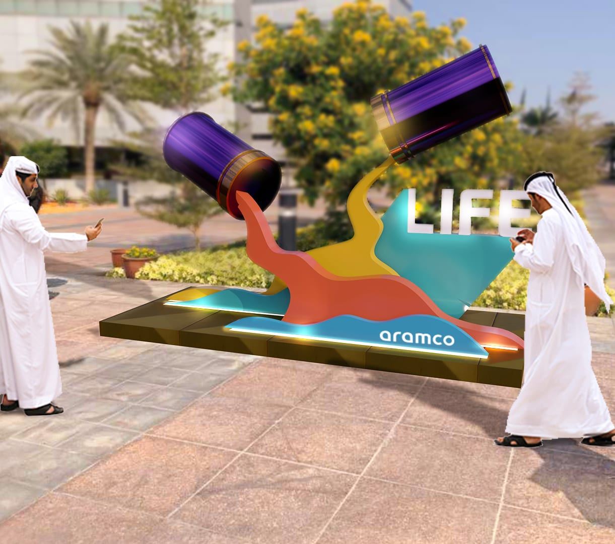 Aramco Campaign — Dhahran - Tower building 730 - Outdoor