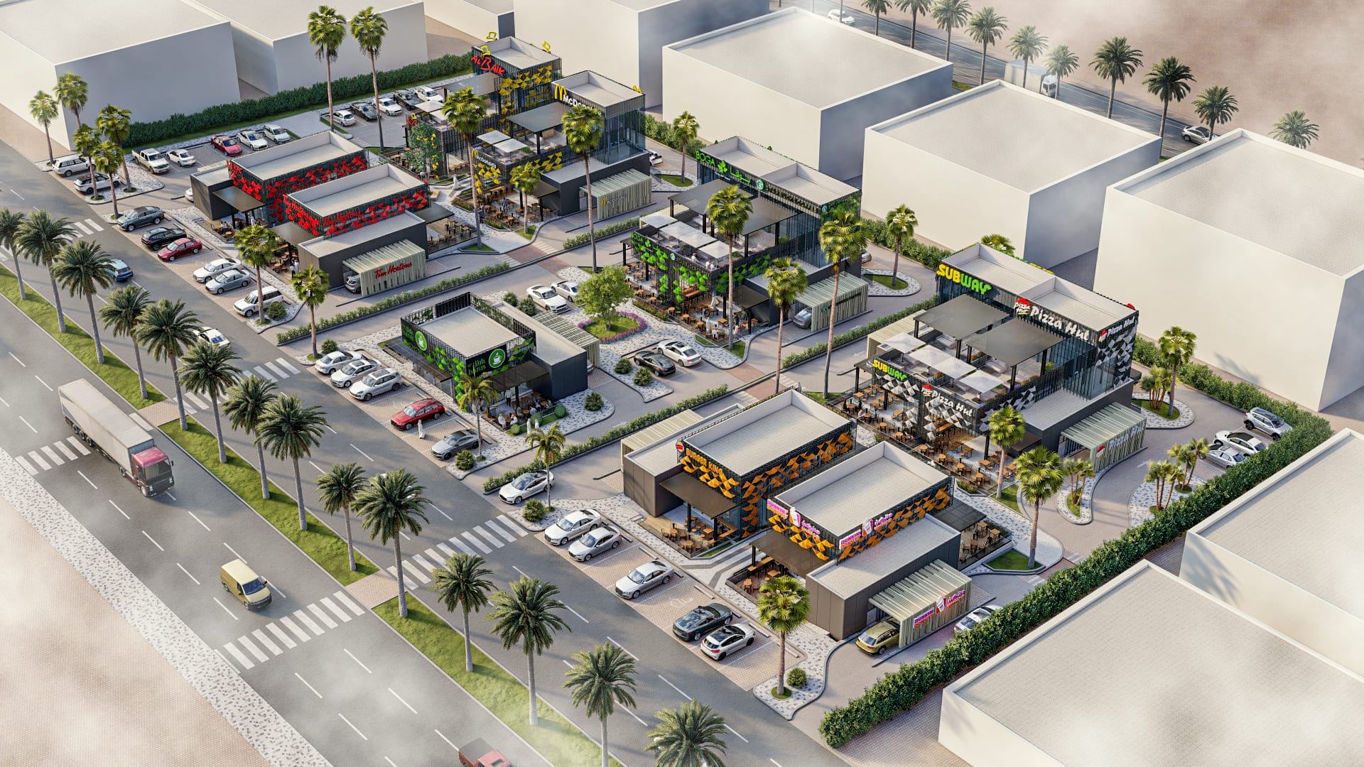 Drive Thru Complex — Option 1