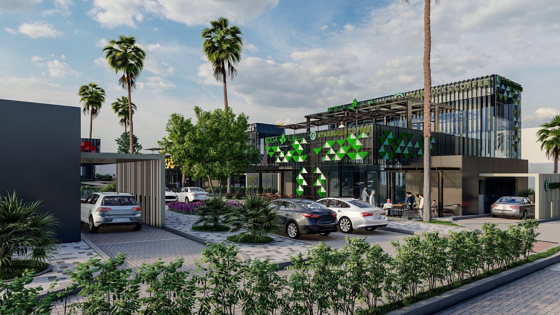 Drive Thru Complex — Option 1