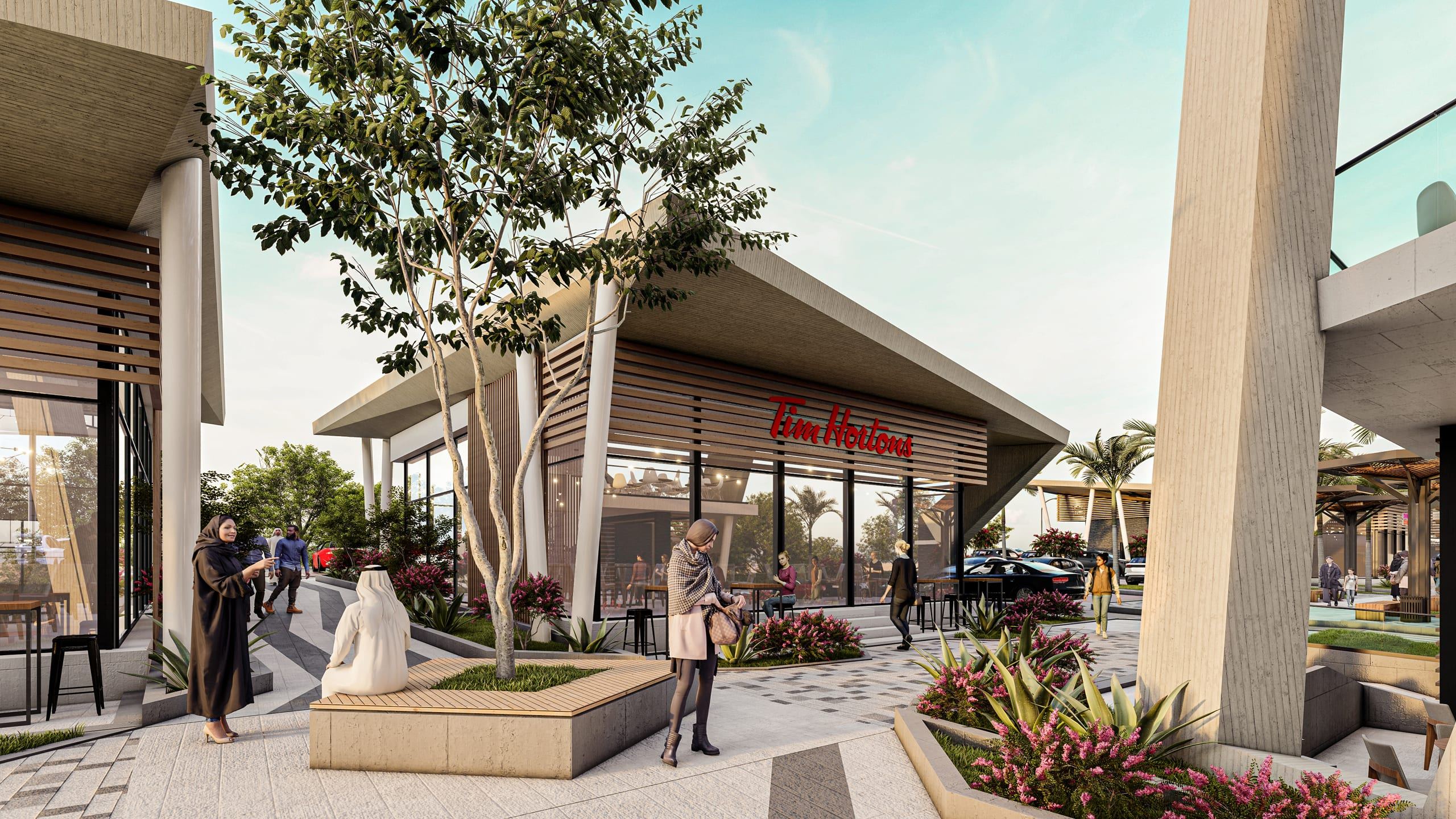 Drive Thru Complex — Option 2