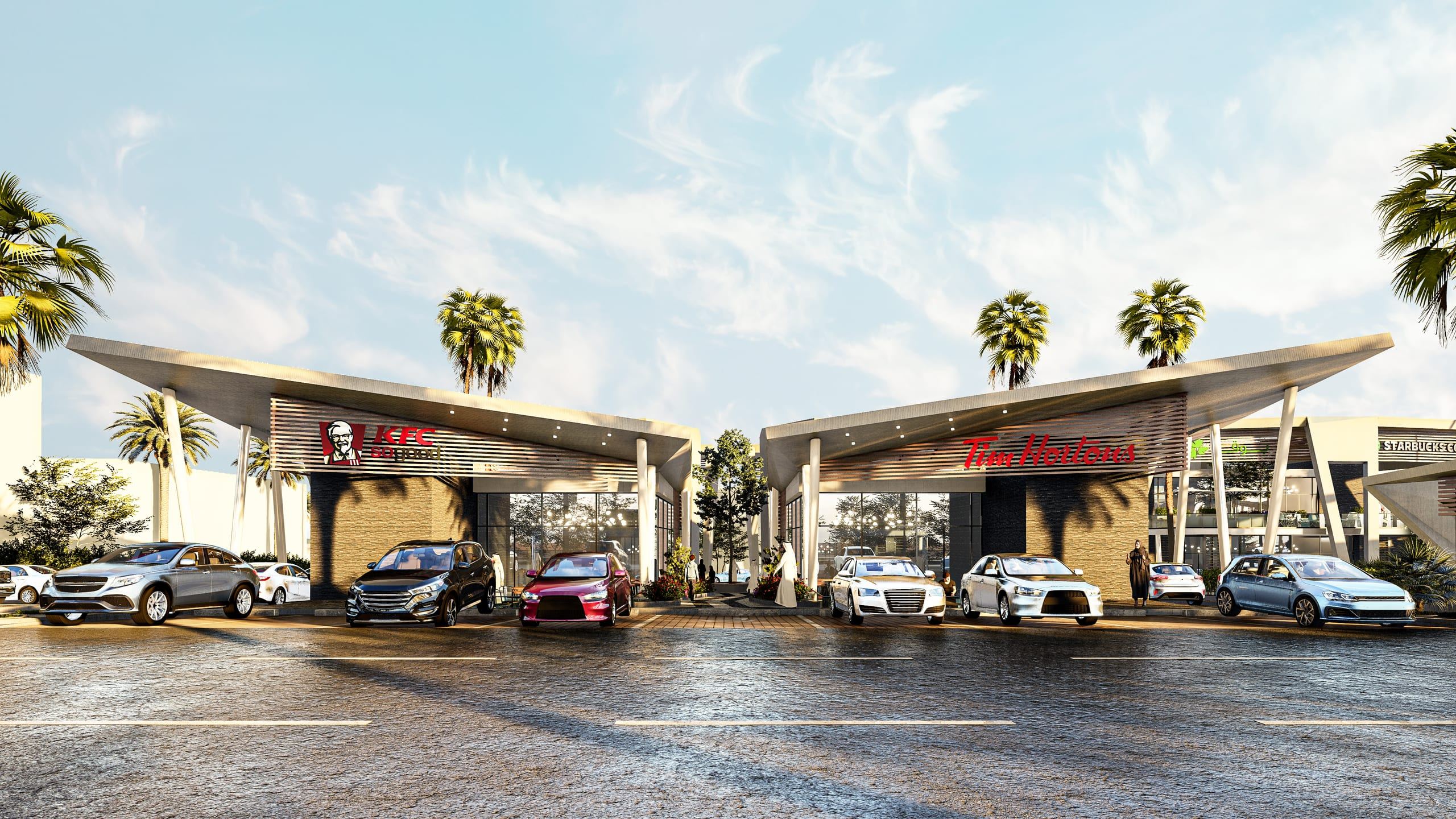 Drive Thru Complex — Option 2
