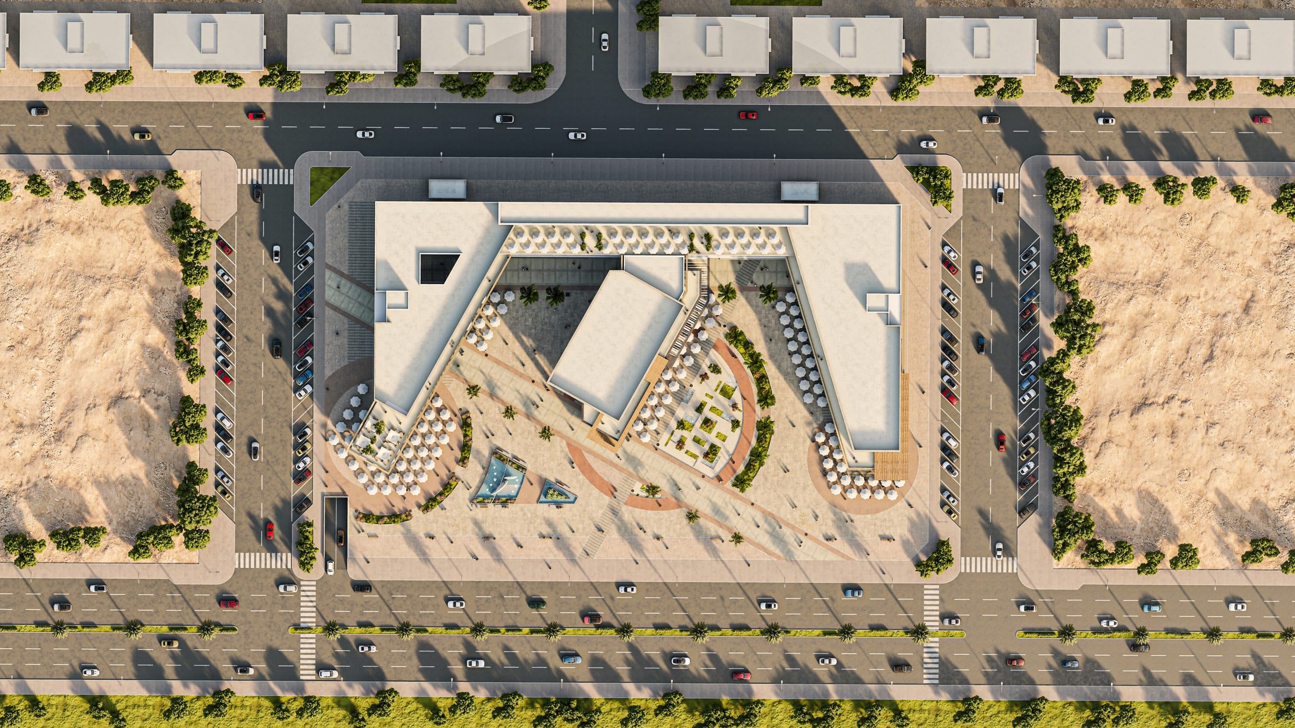El-Khamayl plaza — view 1