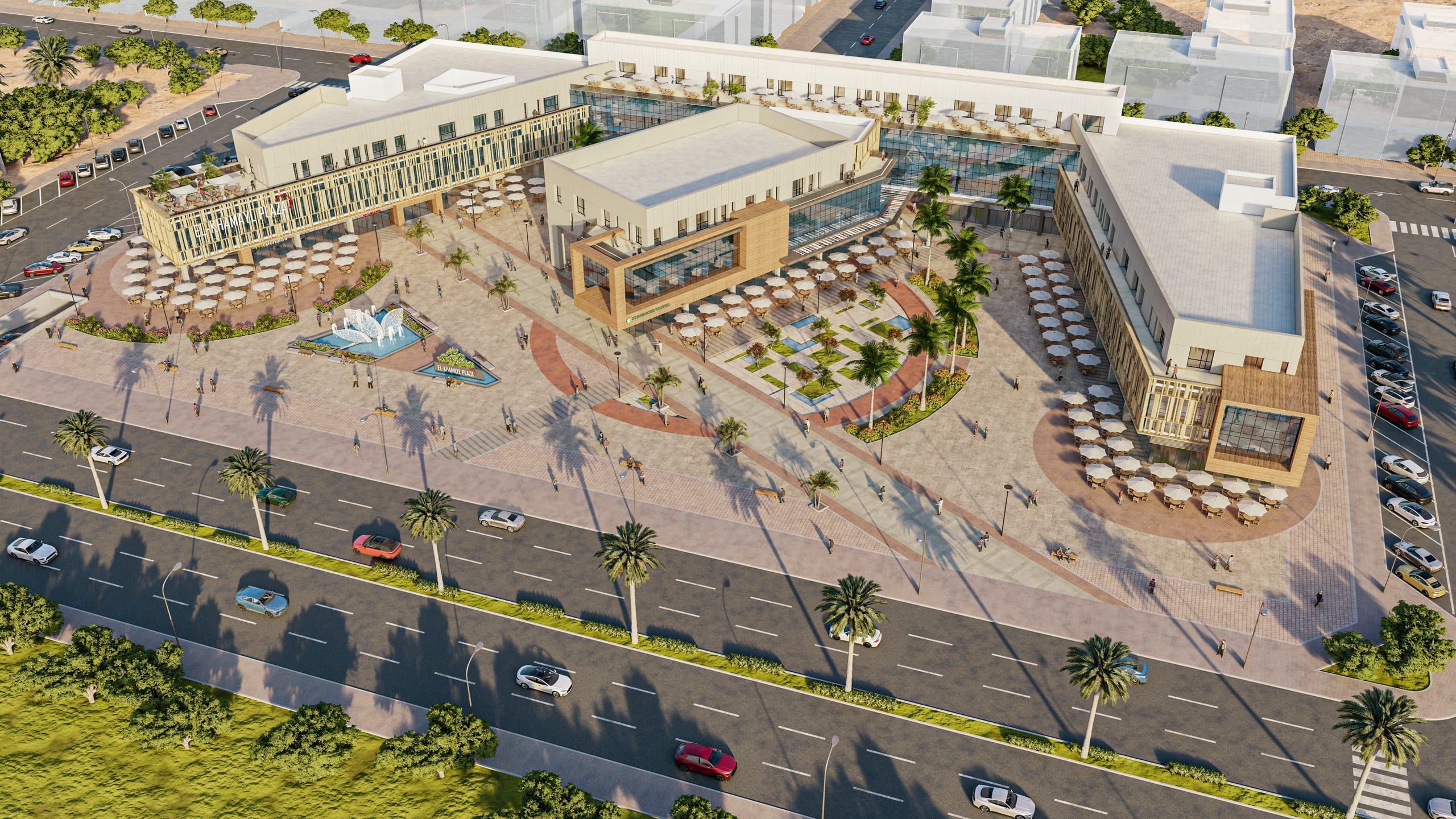 El-Khamayl plaza — view 2
