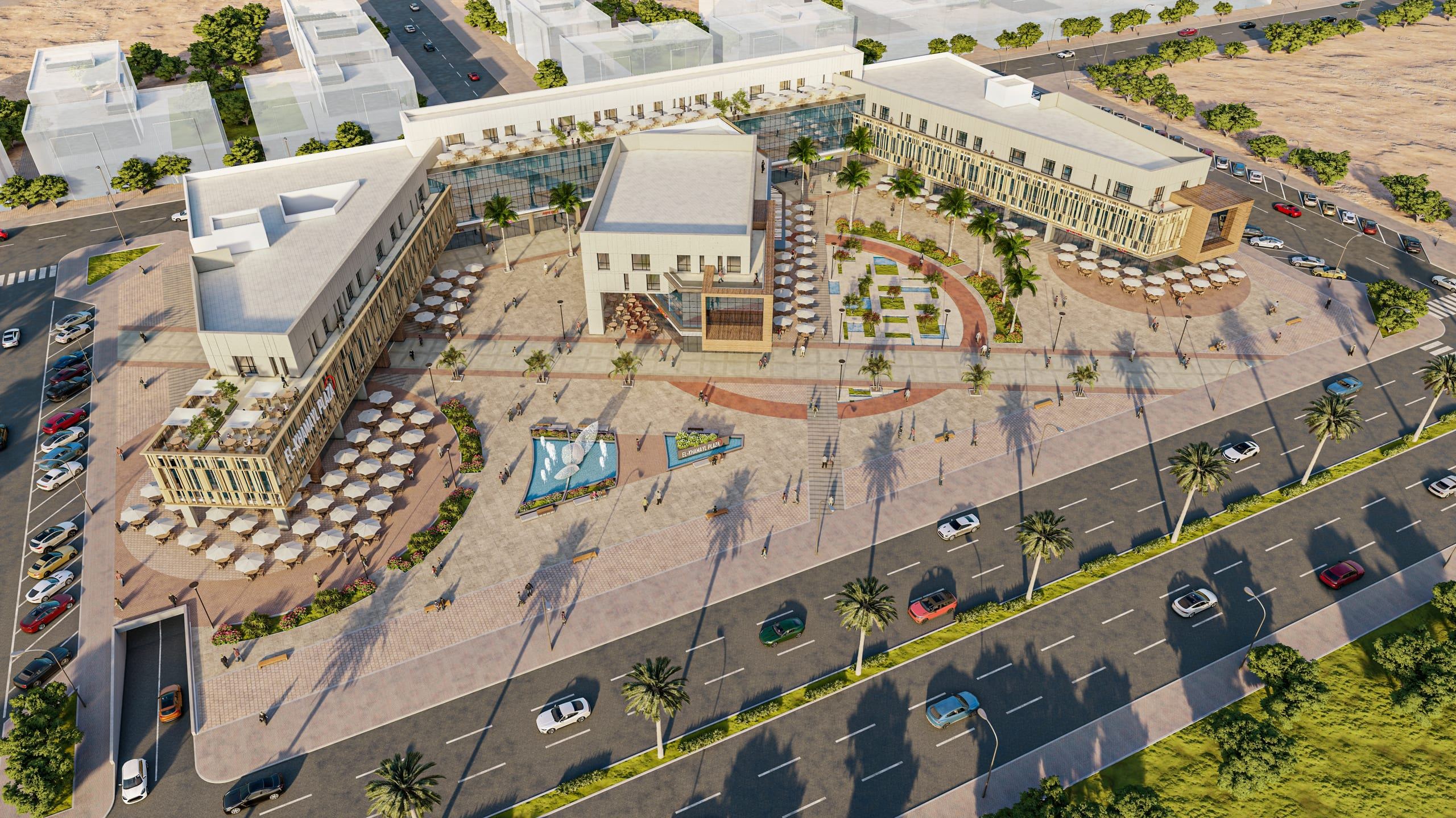 El-Khamayl plaza — view 3