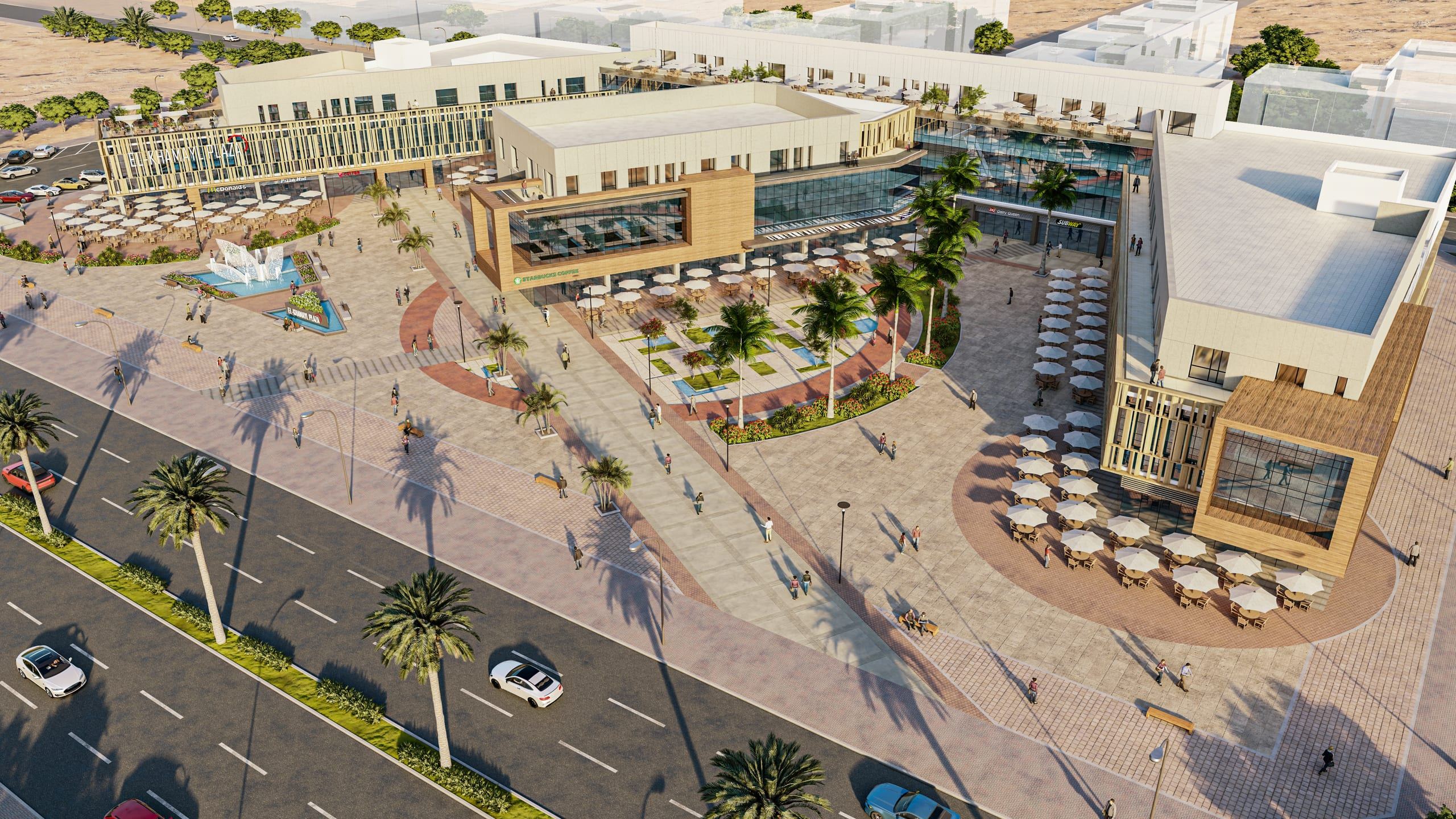 El-Khamayl plaza — view 4