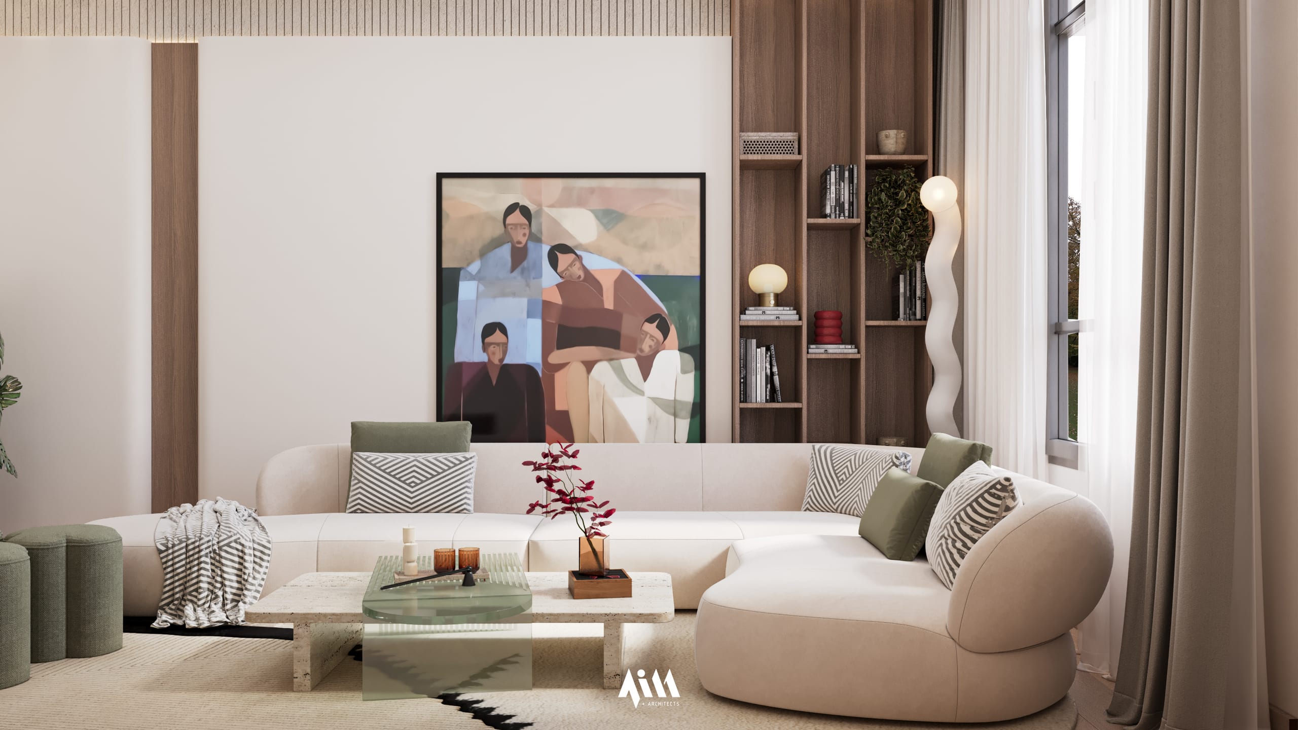 Family Living Room — view 6