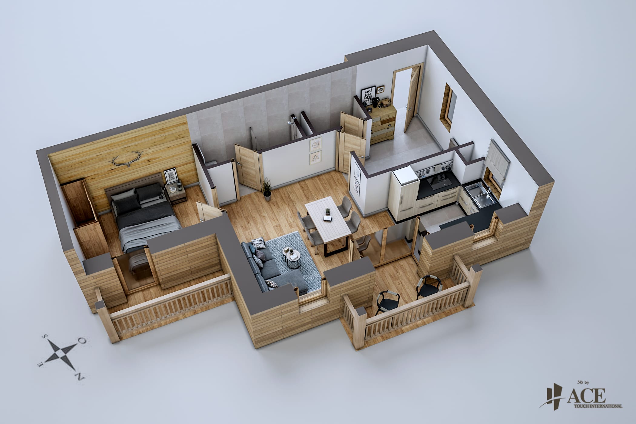 House in the Mountains — view 3