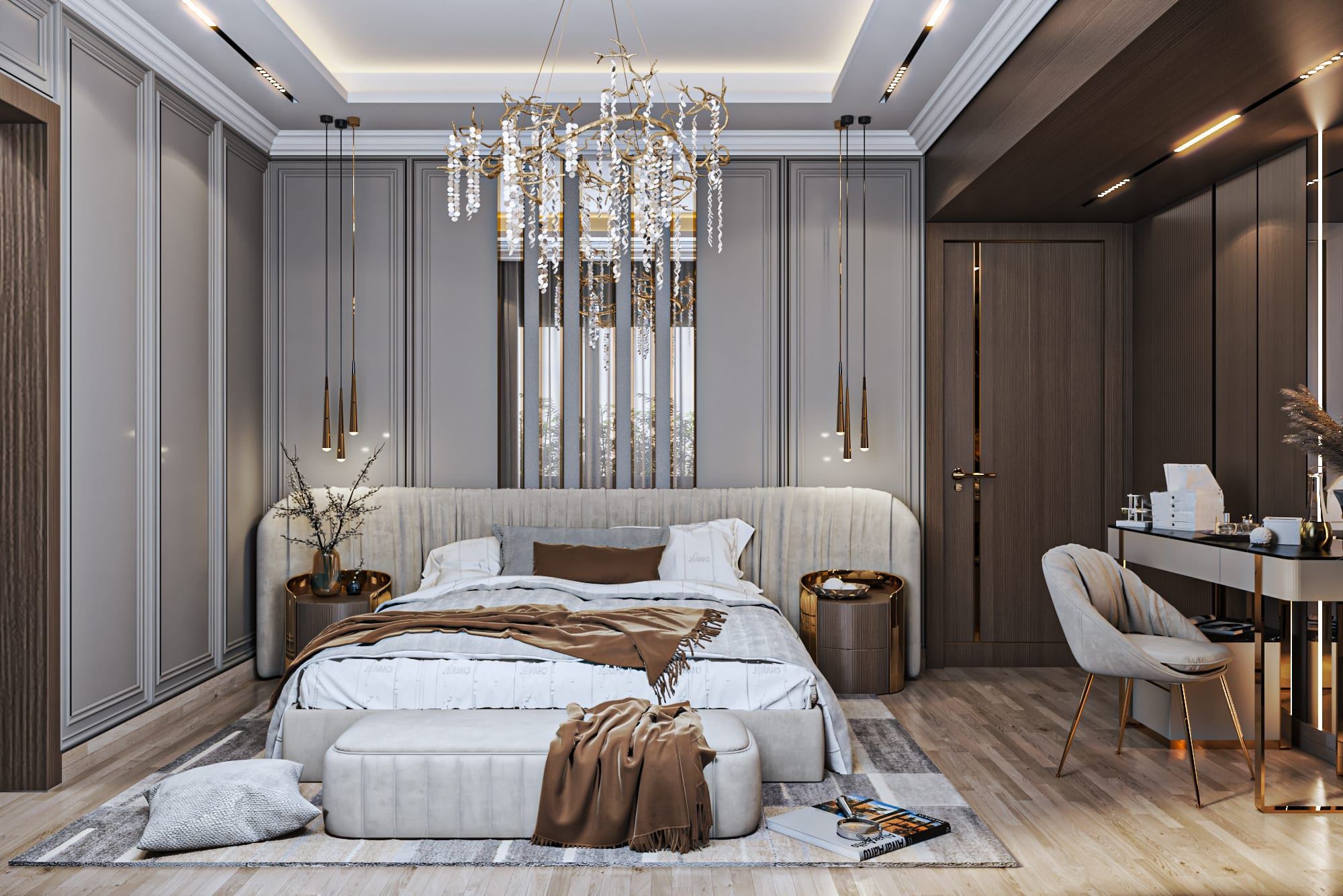 LakeView Mr Osama — Master Bedroom