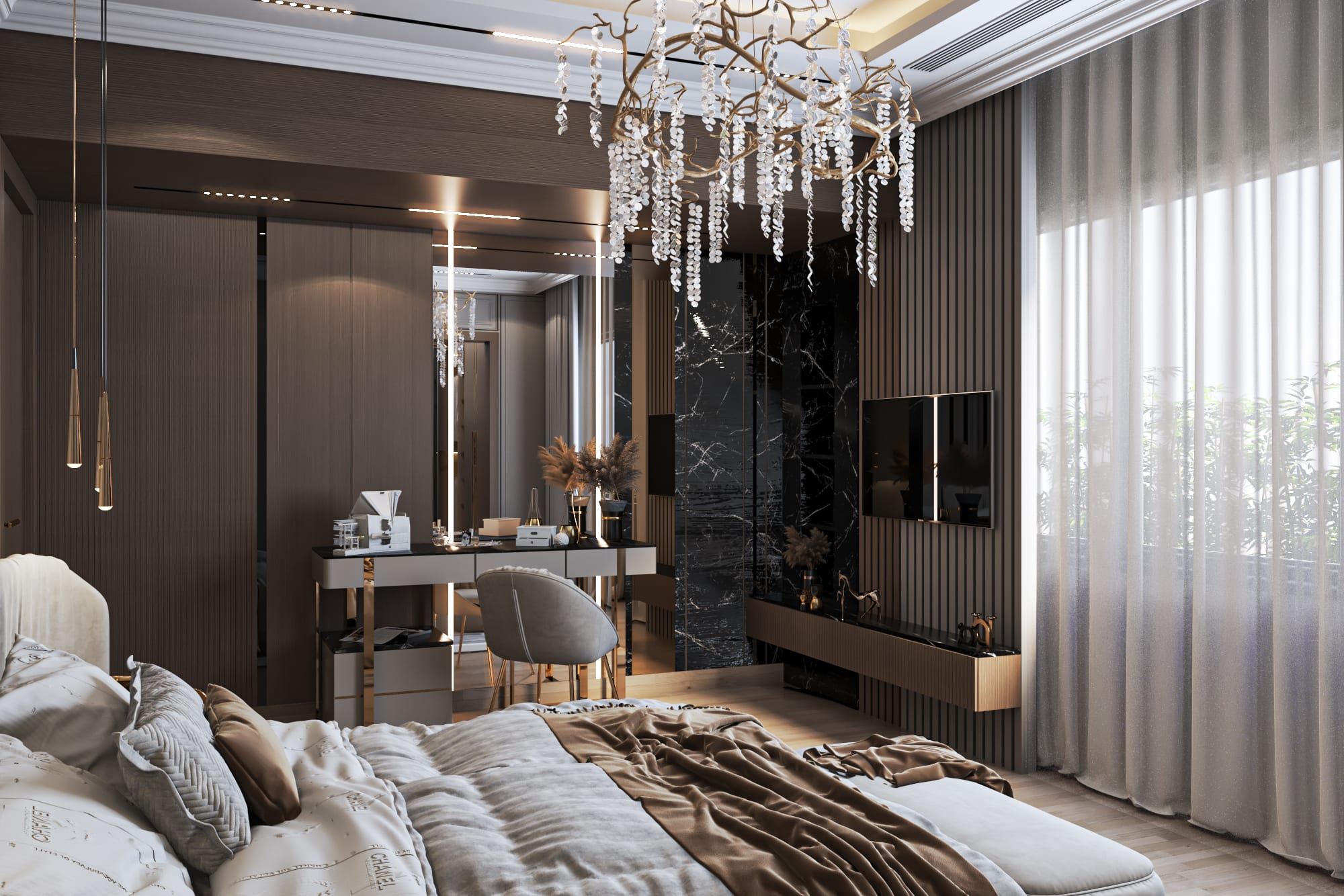 LakeView Mr Osama — Master Bedroom