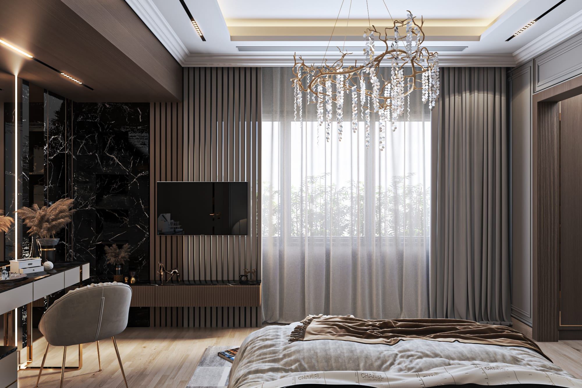 LakeView Mr Osama — Master Bedroom