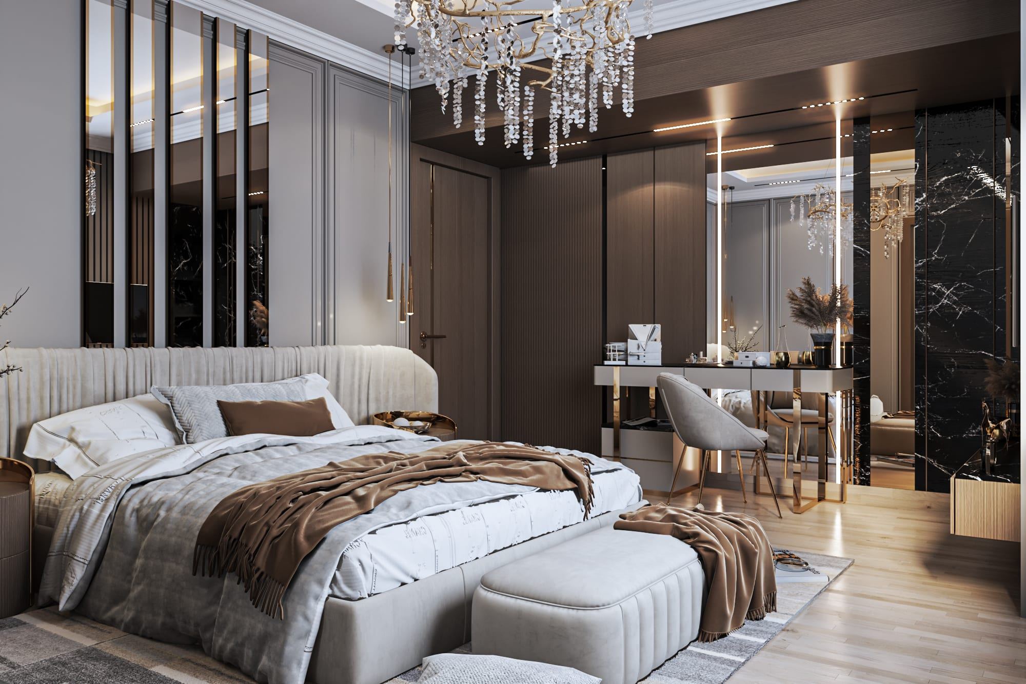 LakeView Mr Osama — Master Bedroom