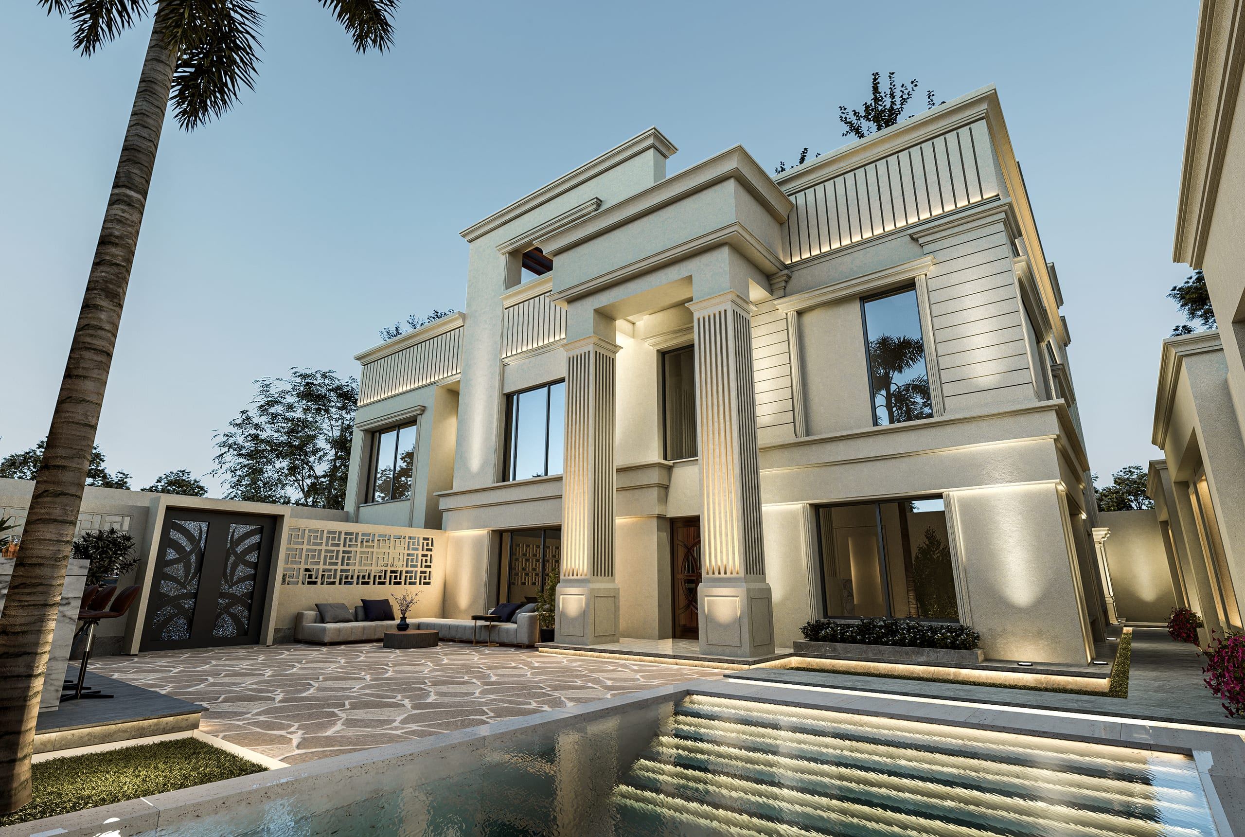 Neo-Classic Villa — view 2