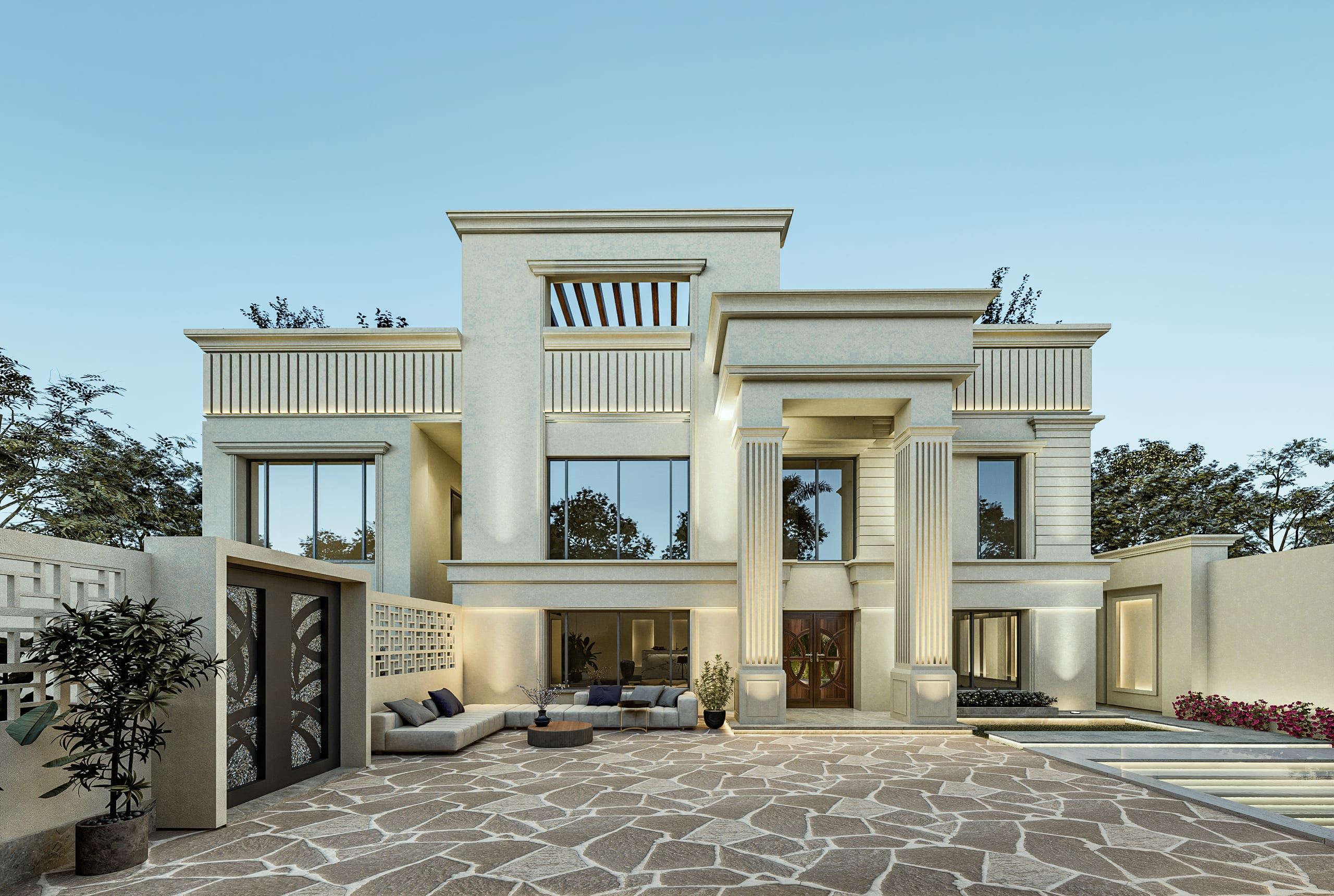 Neo-Classic Villa — view 1