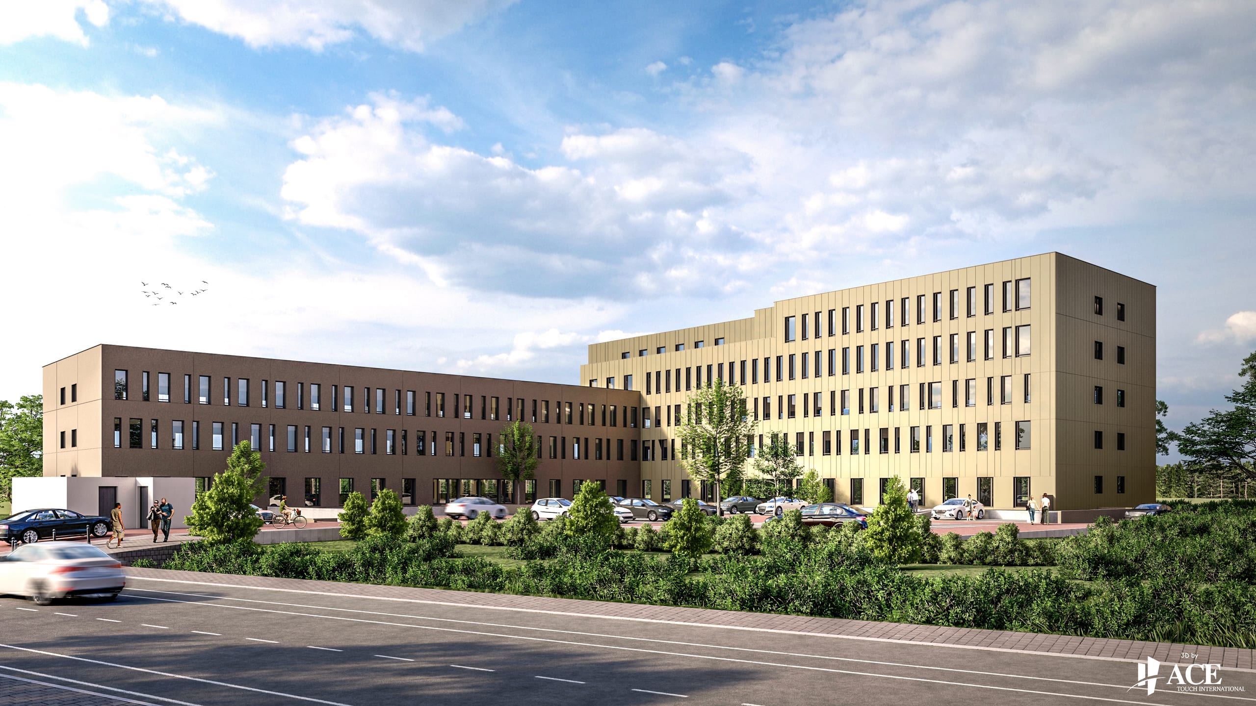Office Building, Rennes — view 1