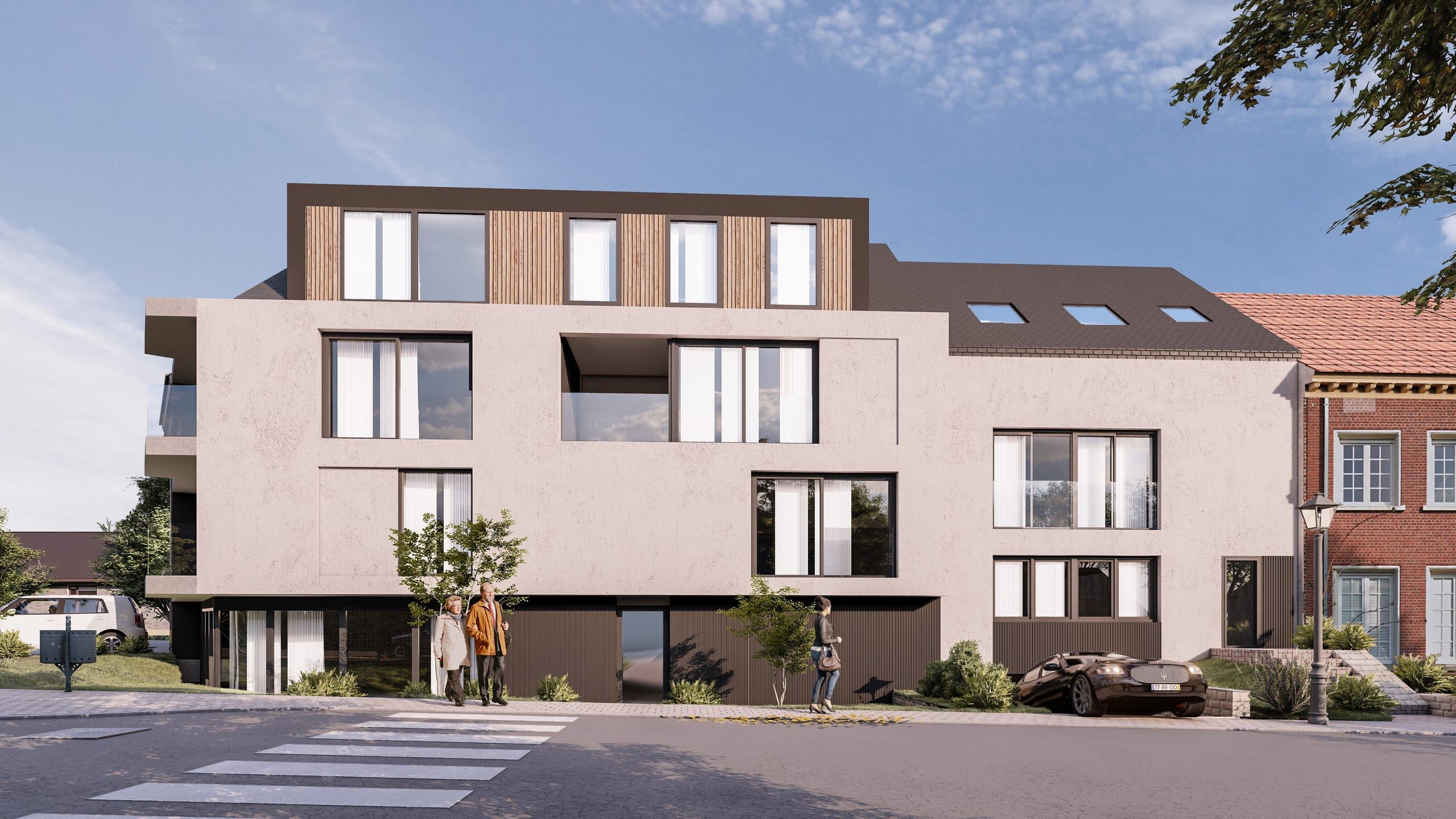 Residential Building, Kraainem — view 2