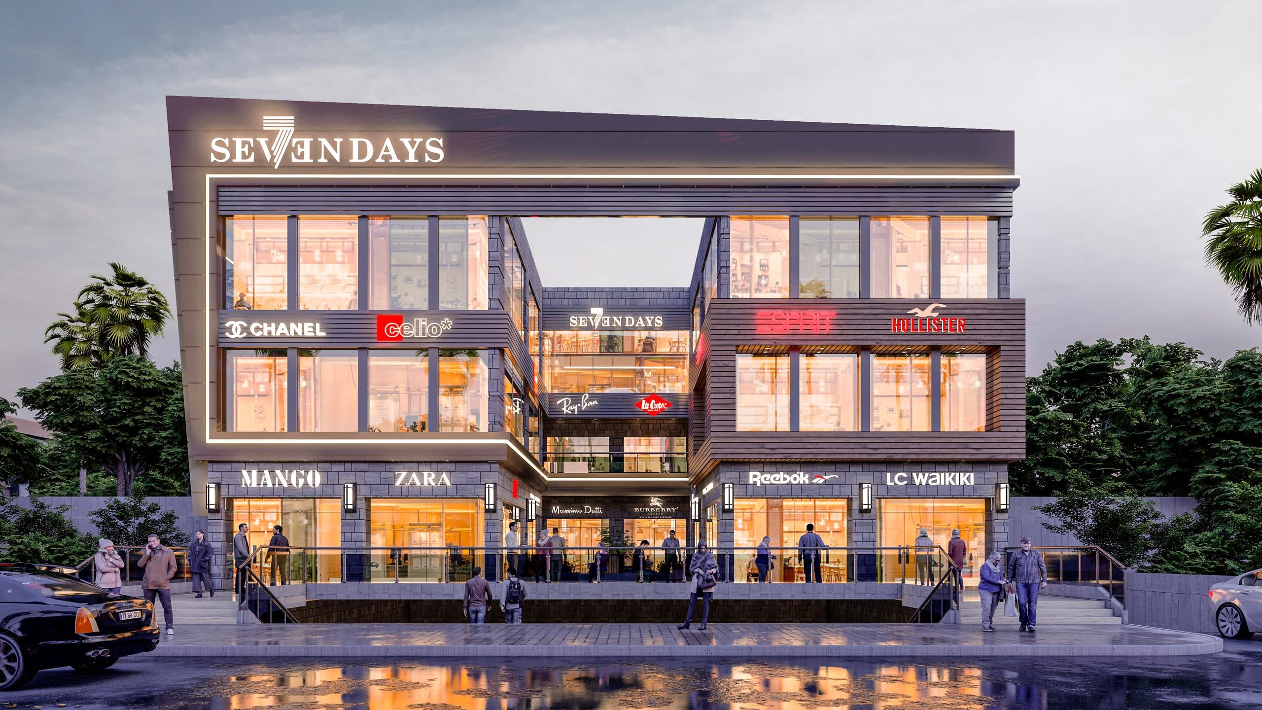 Sevendays Mall — Option 1