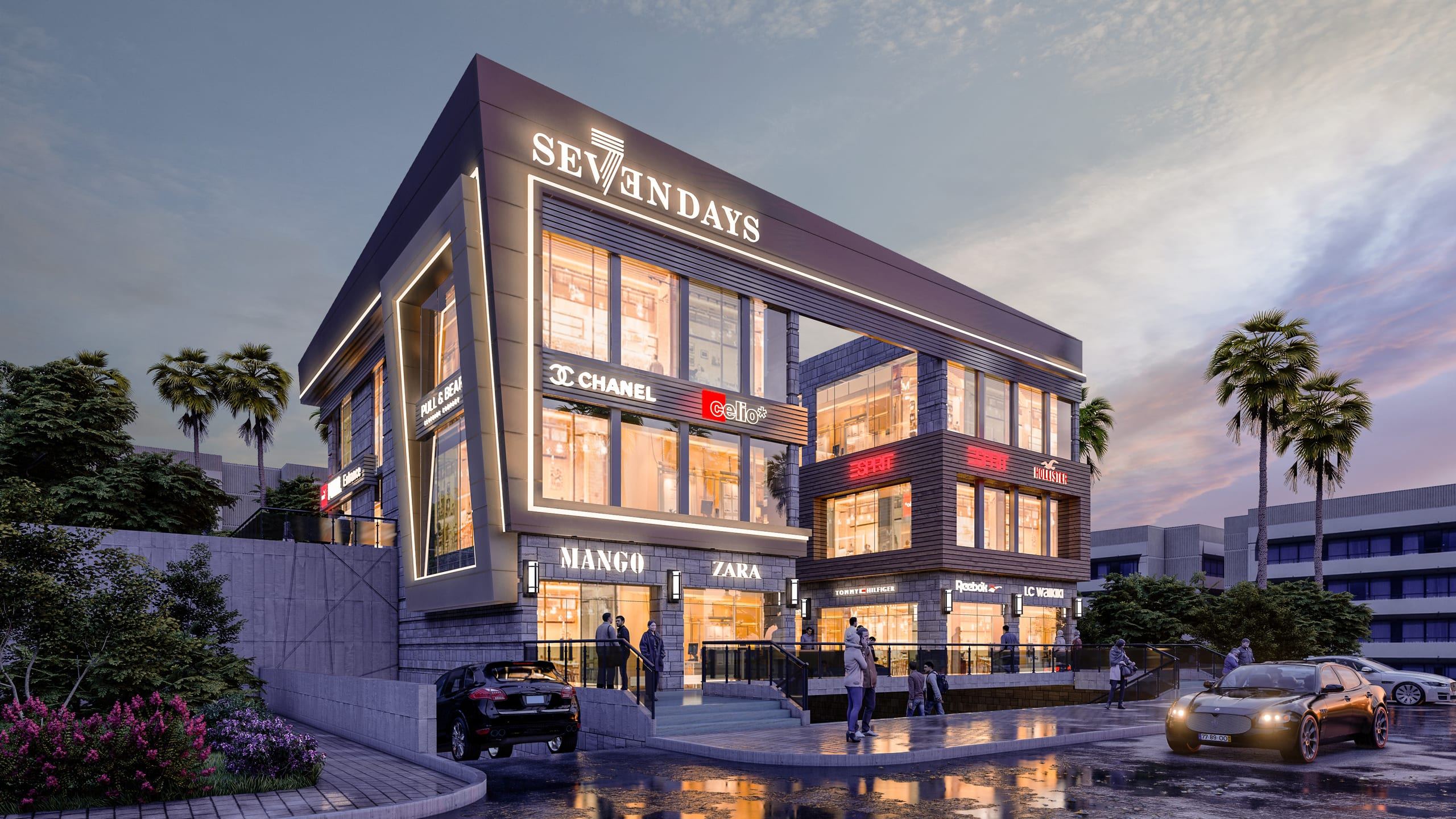 Sevendays Mall — Option 1