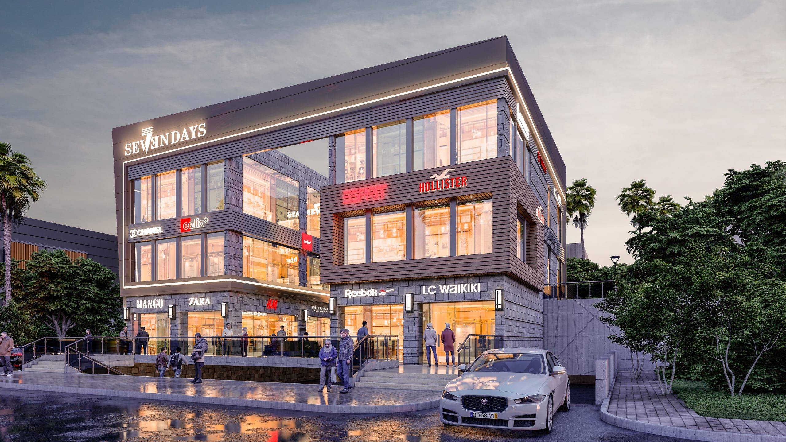 Sevendays Mall — Option 1