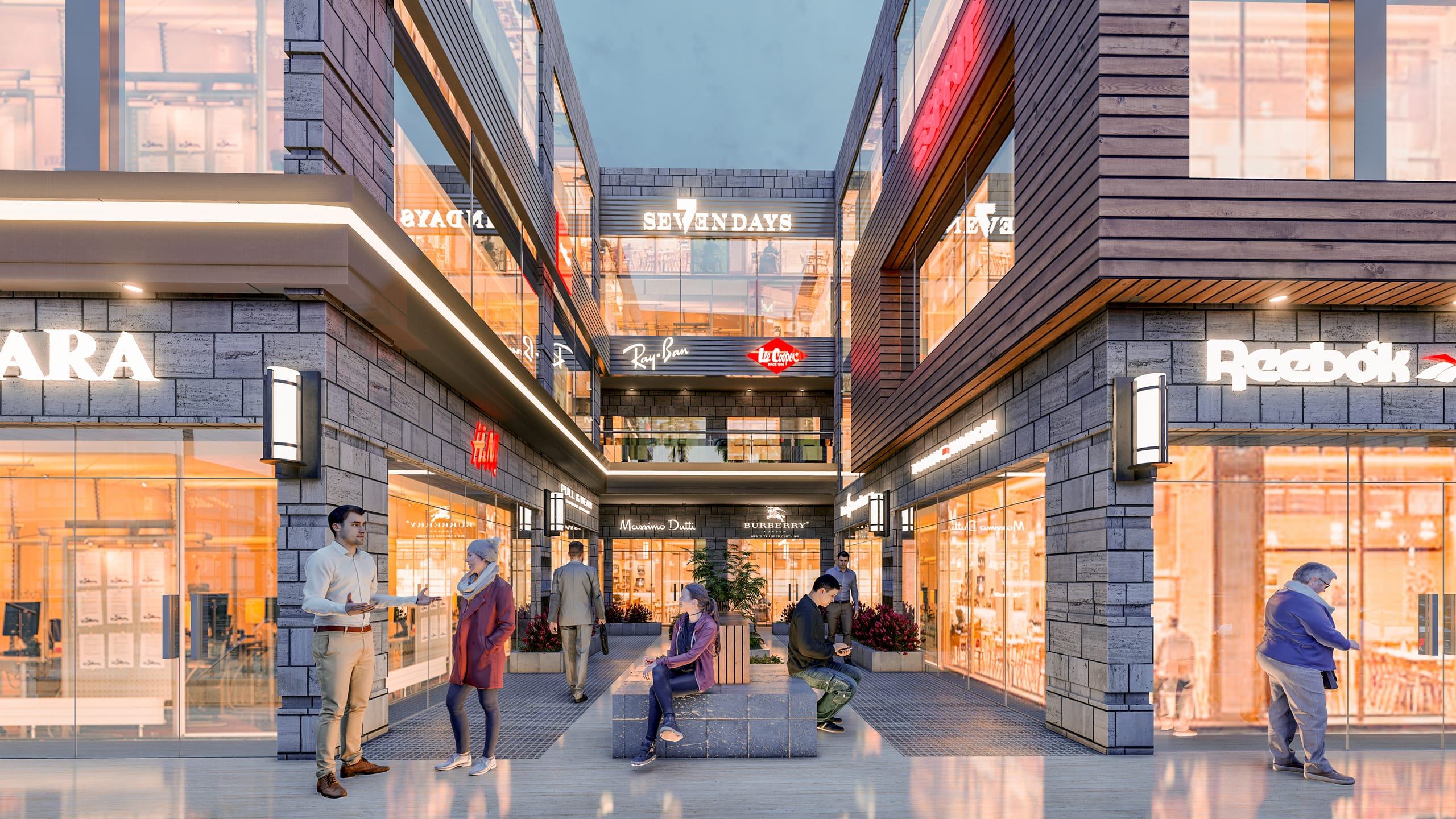 Sevendays Mall — Option 1