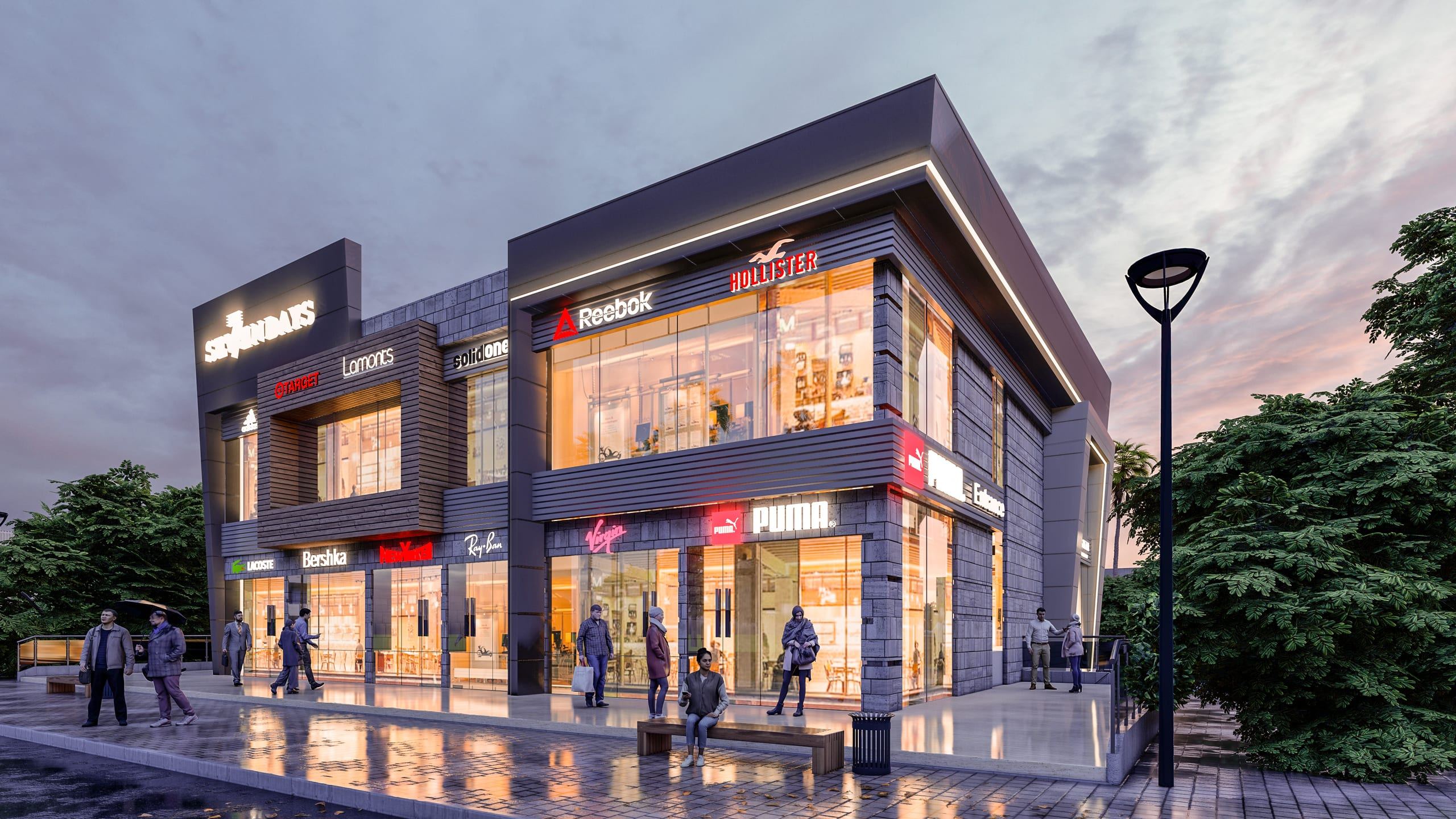 Sevendays Mall — Option 1