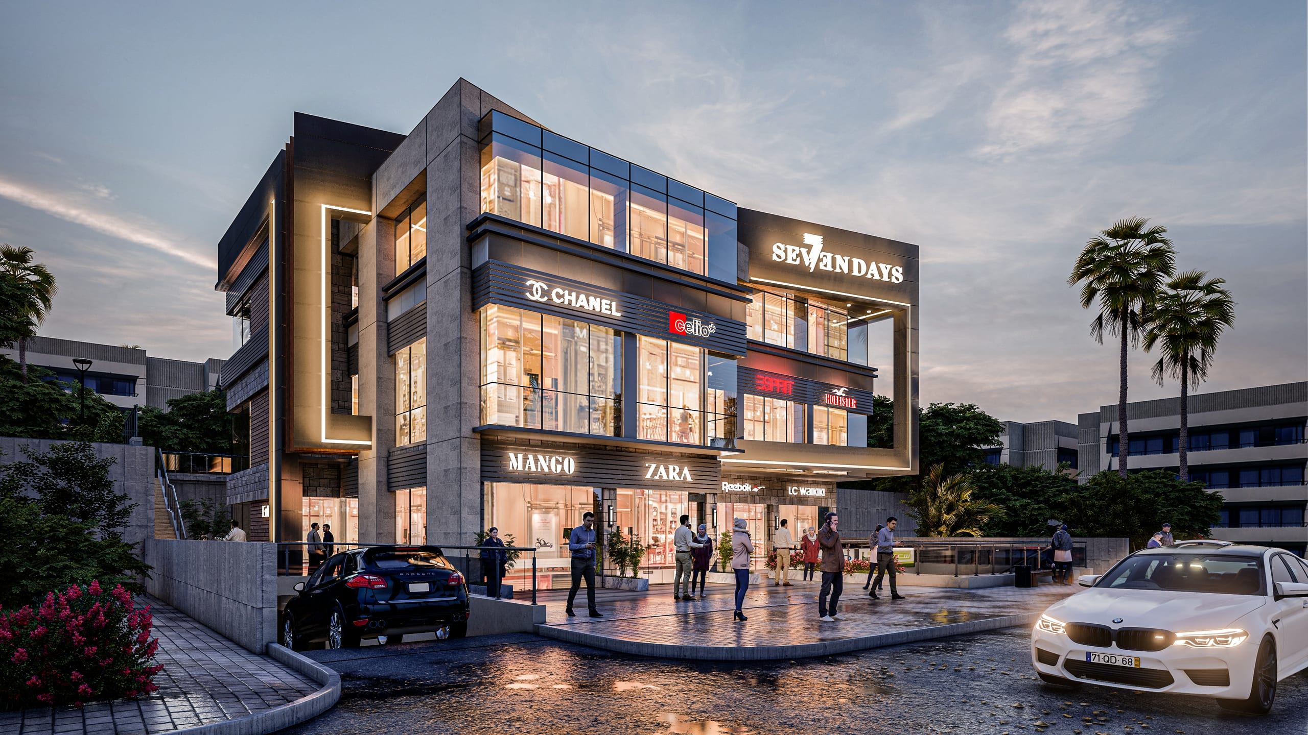 Sevendays Mall — Option 2