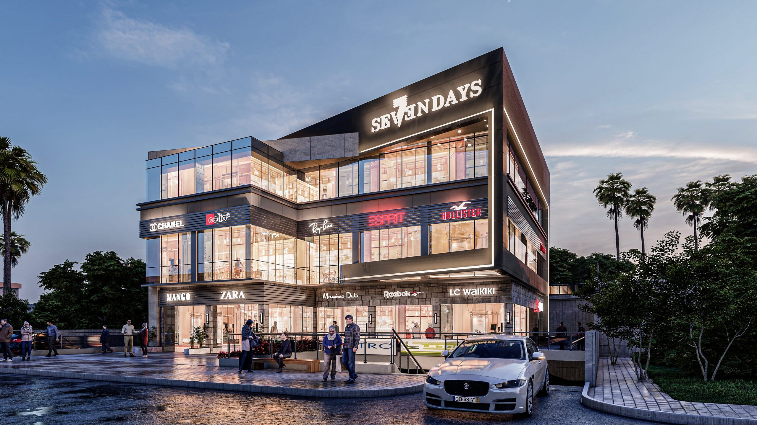 Sevendays Mall — Option 2