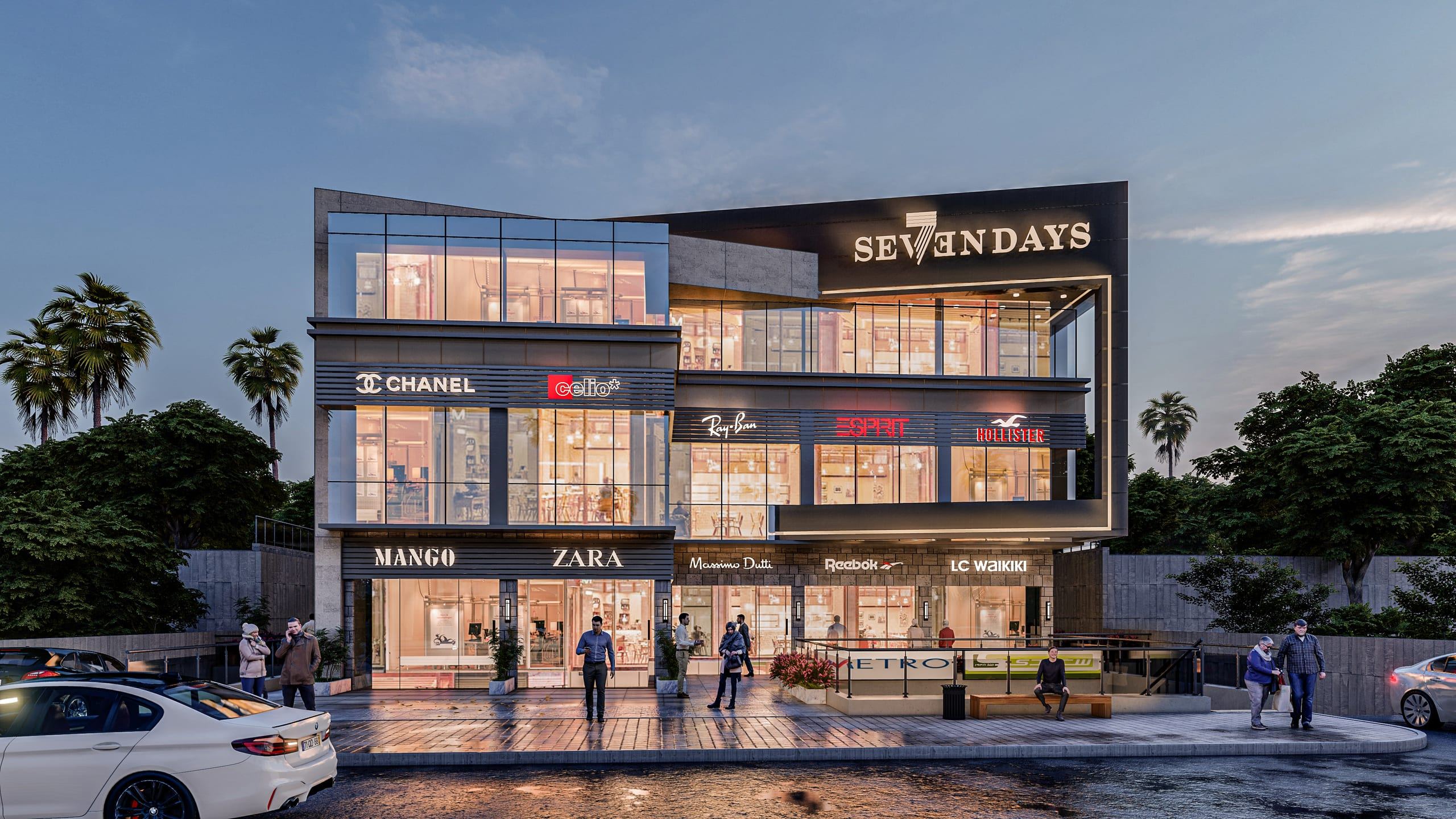Sevendays Mall — Option 2