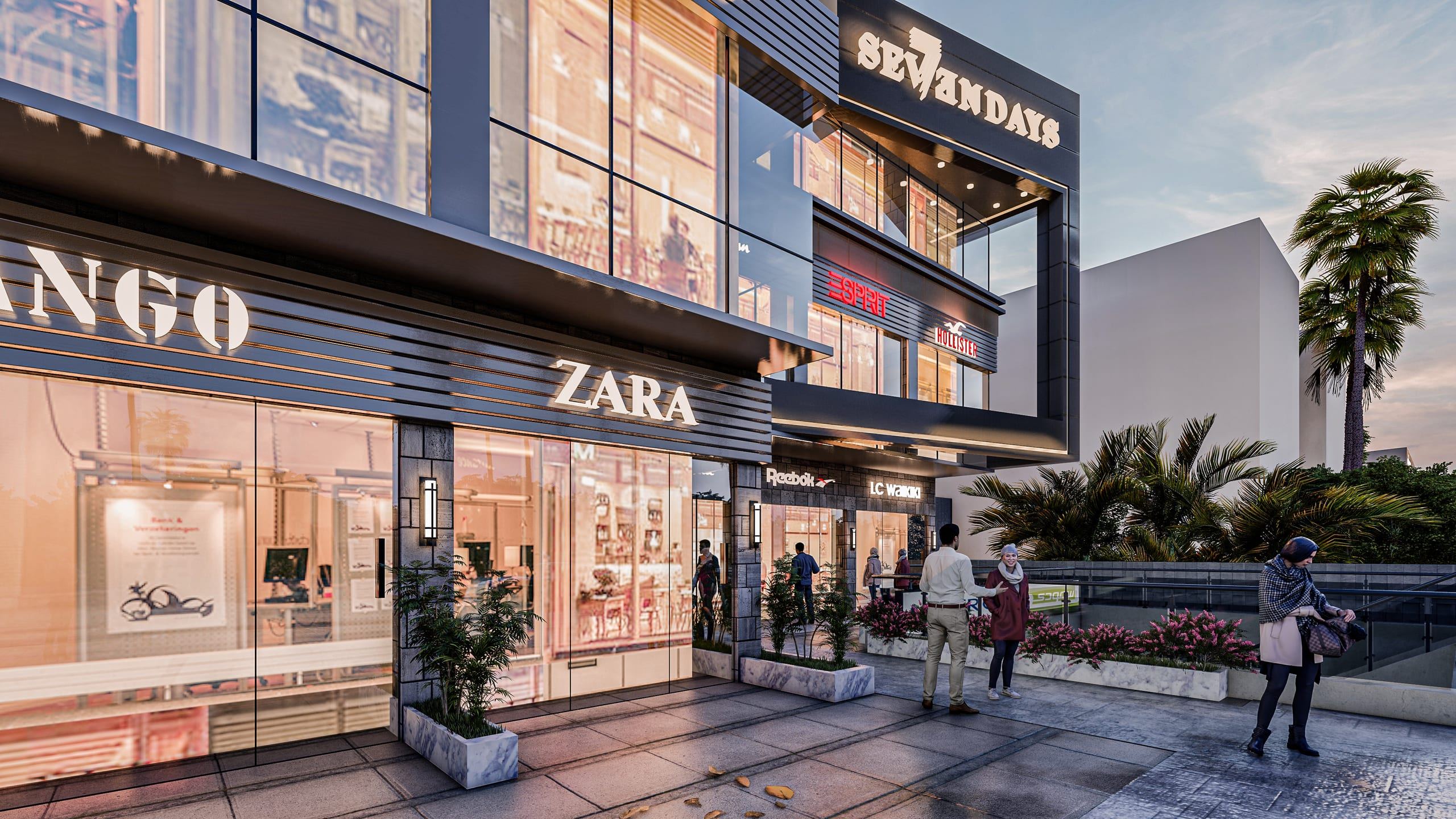 Sevendays Mall — Option 2