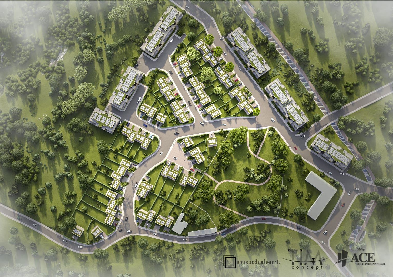 Tubize Residential Compound — view 1