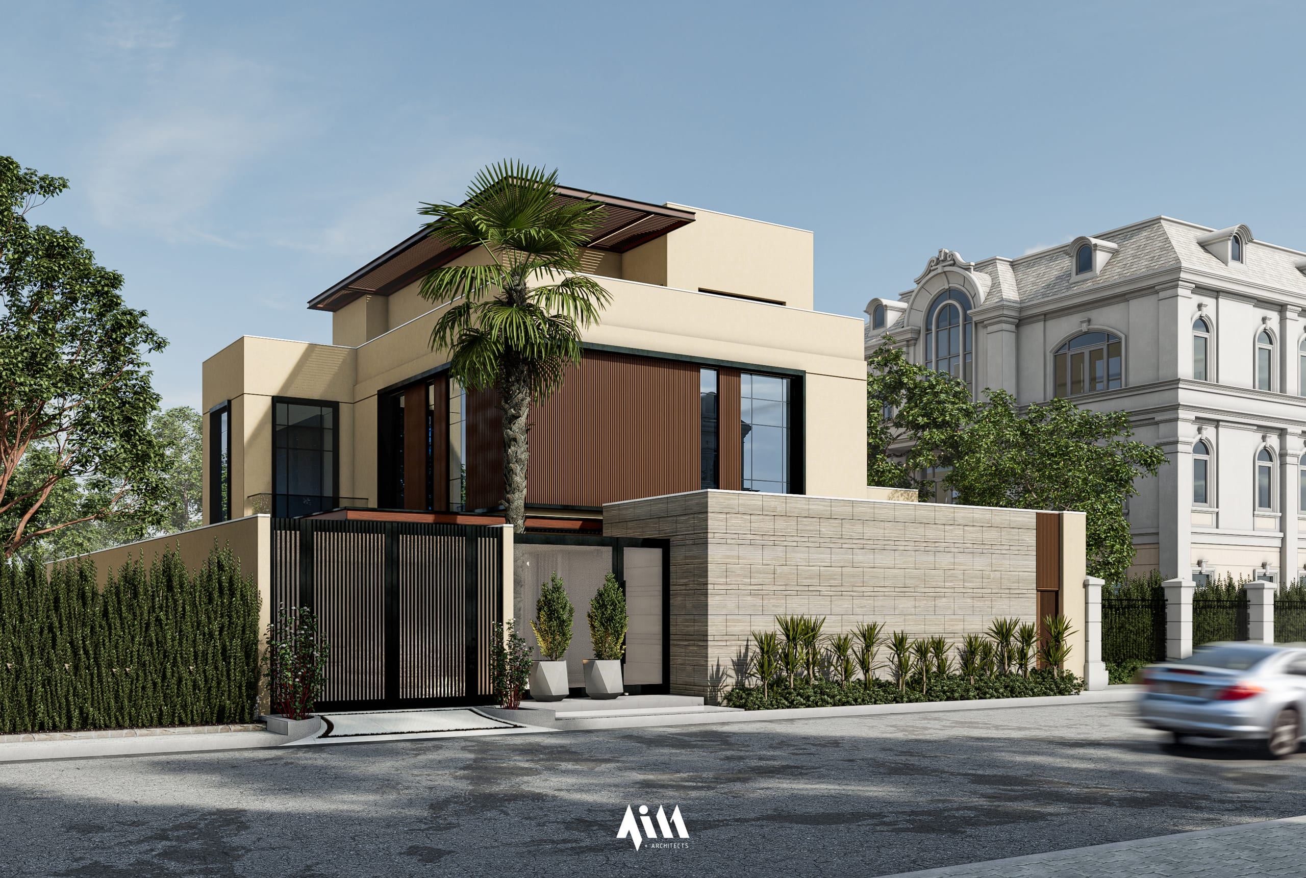 Villa Exterior, Saudi Arabia — view 2