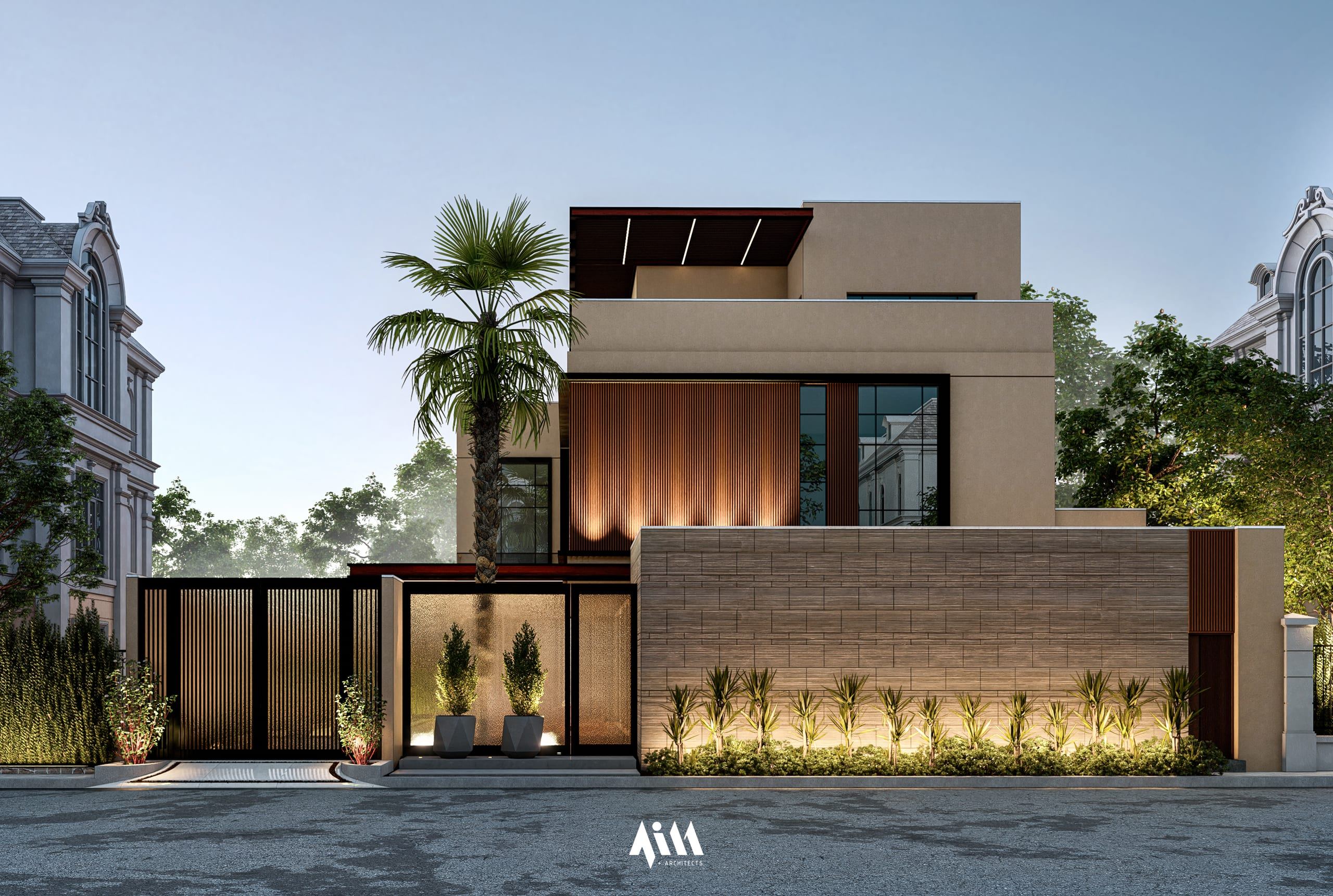 Villa Exterior, Saudi Arabia — view 1