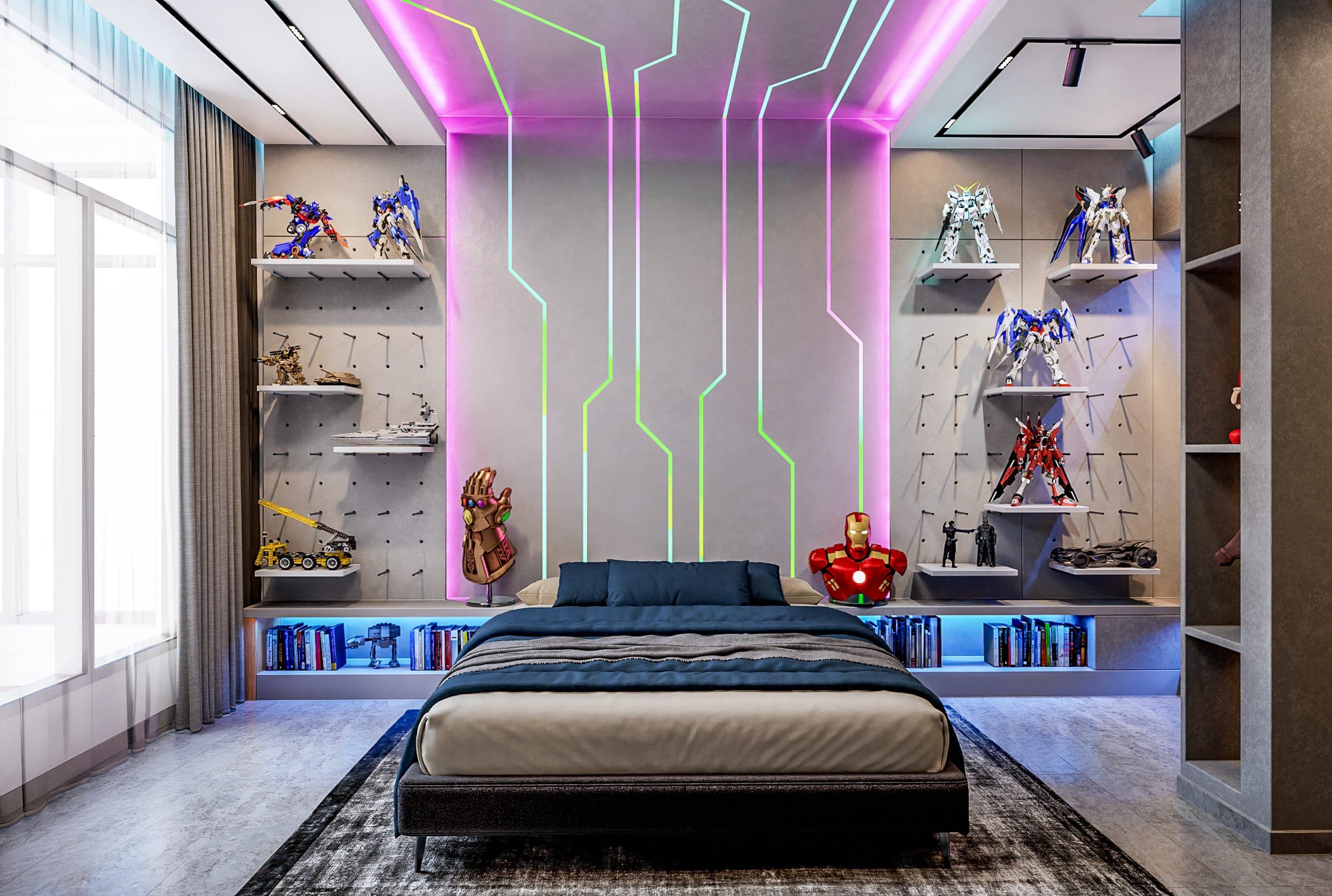 Villa Mr. Ahmed El-Russ — Boy's Bedroom