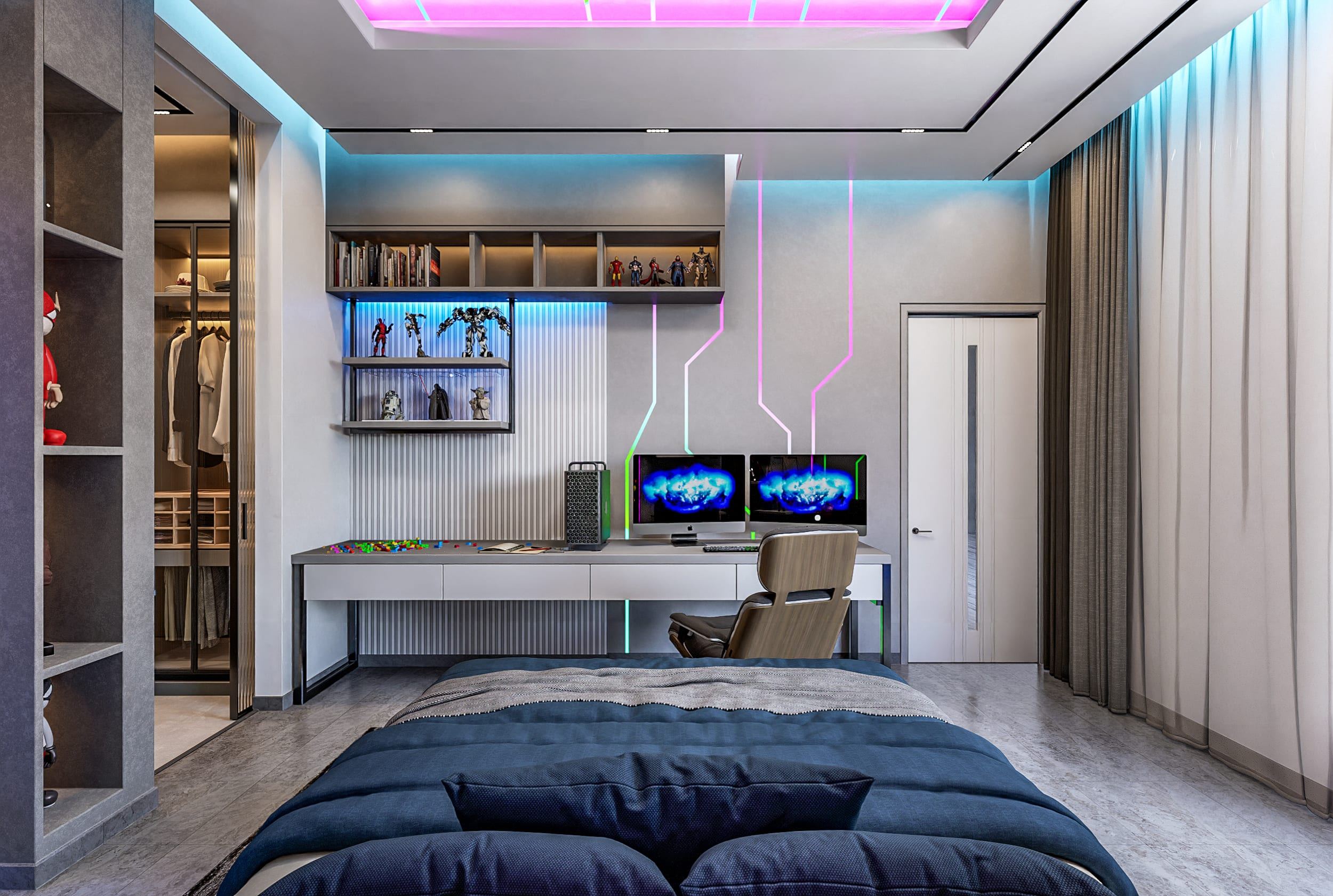 Villa Mr. Ahmed El-Russ — Boy's Bedroom
