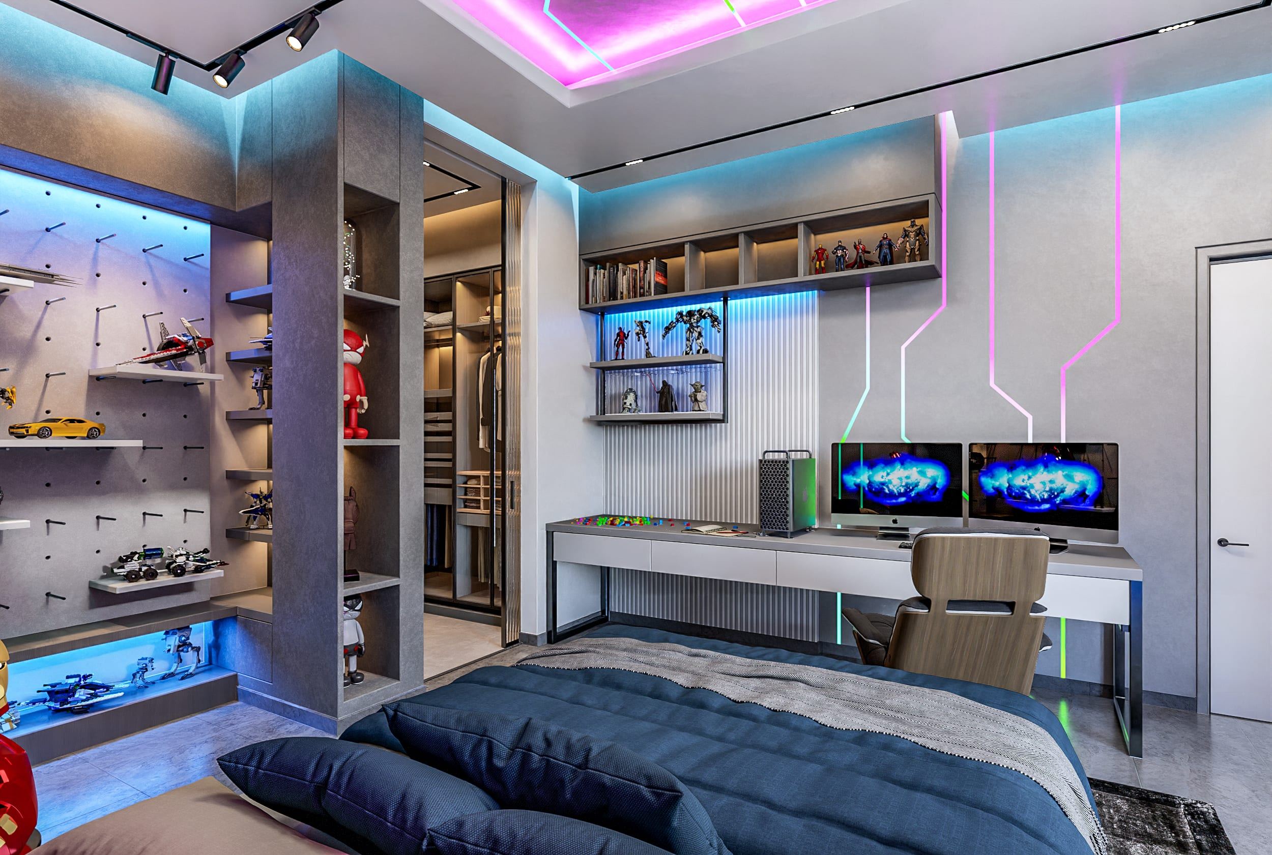 Villa Mr. Ahmed El-Russ — Boy's Bedroom