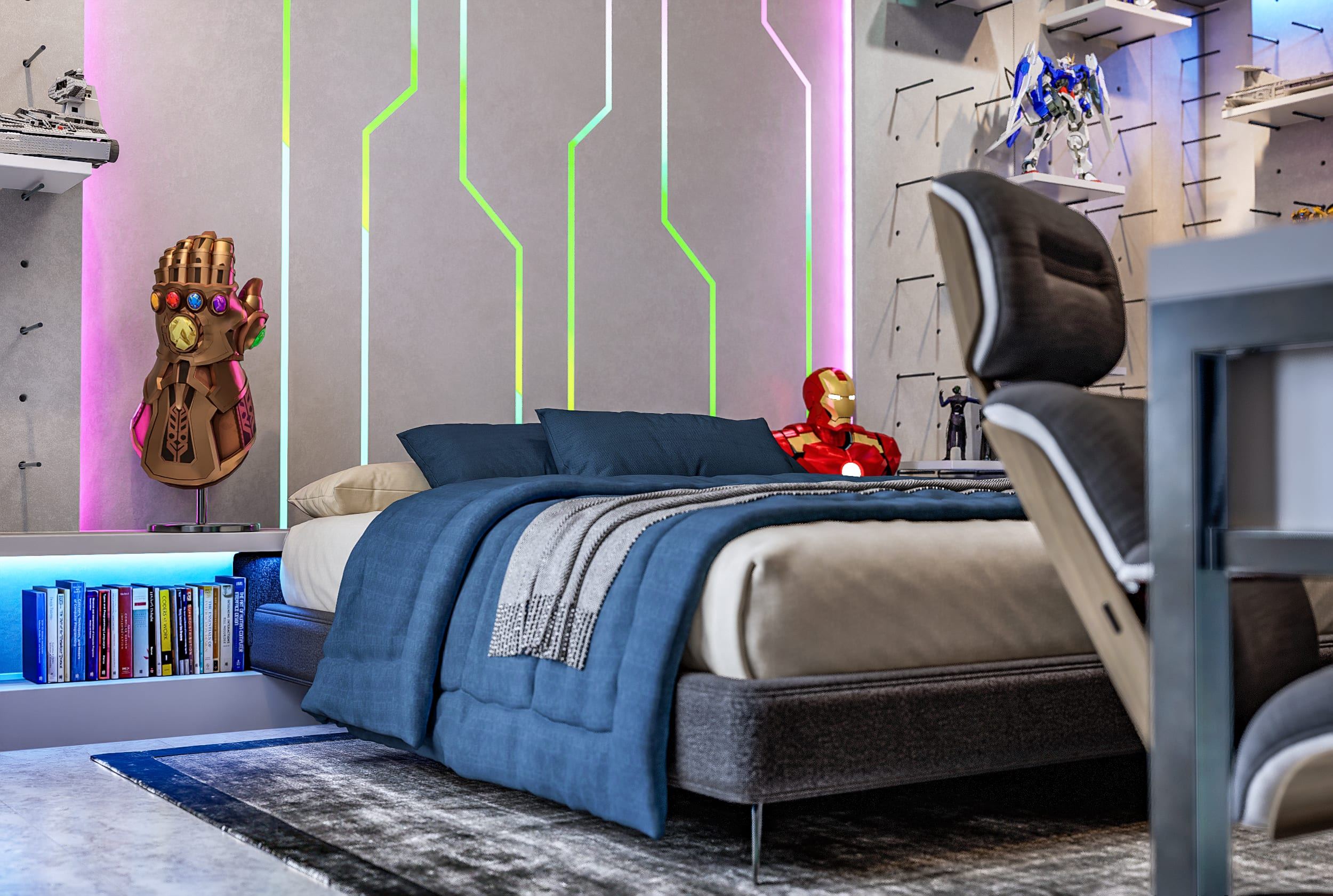 Villa Mr. Ahmed El-Russ — Boy's Bedroom