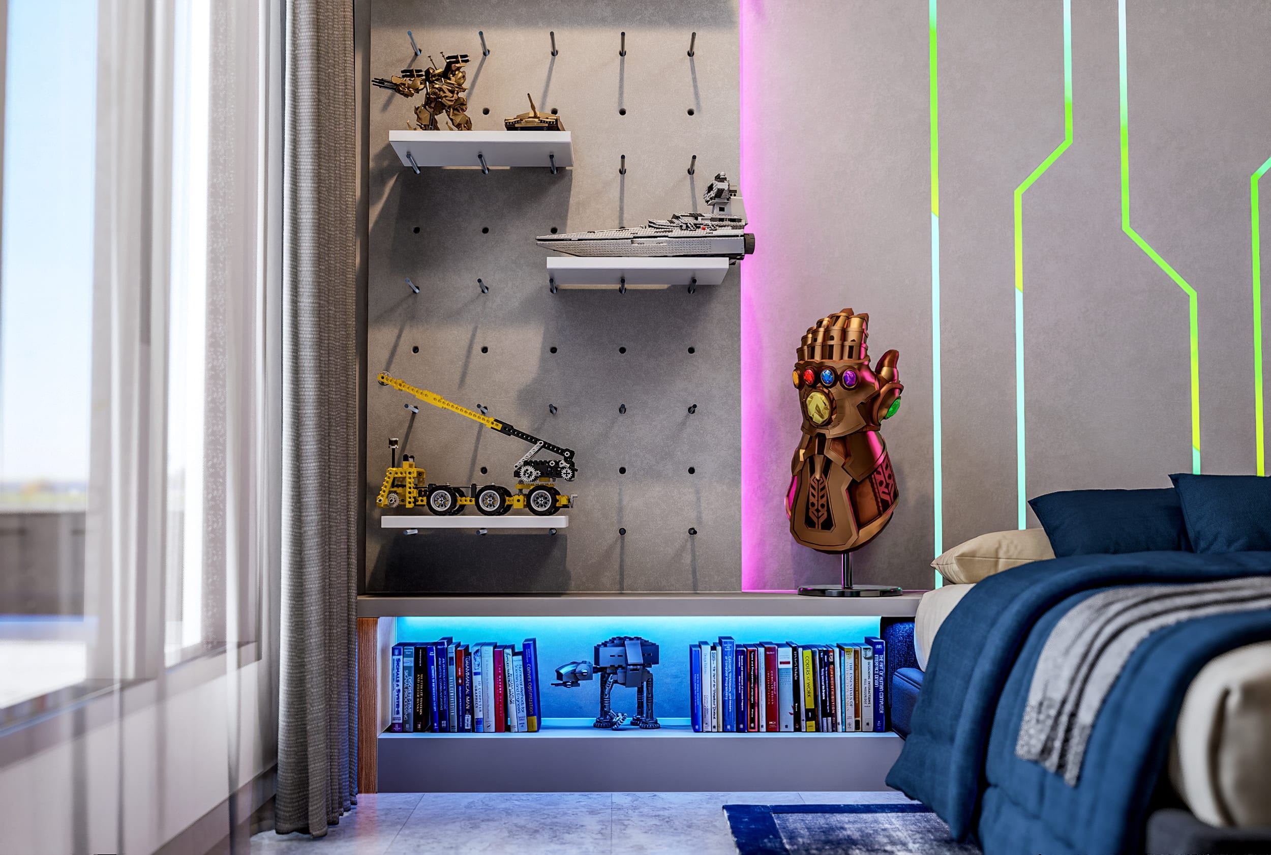 Villa Mr. Ahmed El-Russ — Boy's Bedroom