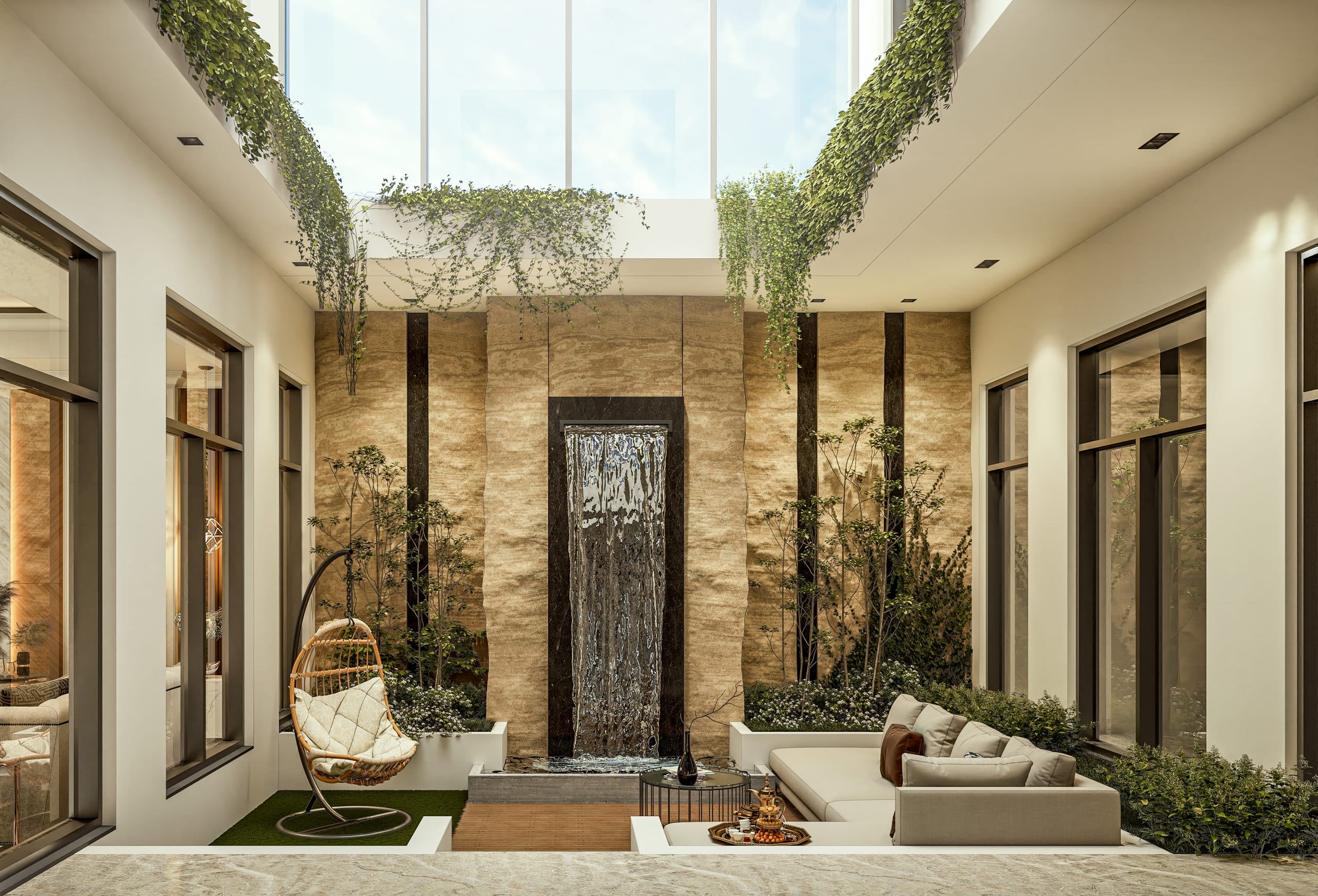 Villa Mr. Ahmed El-Russ — Garden