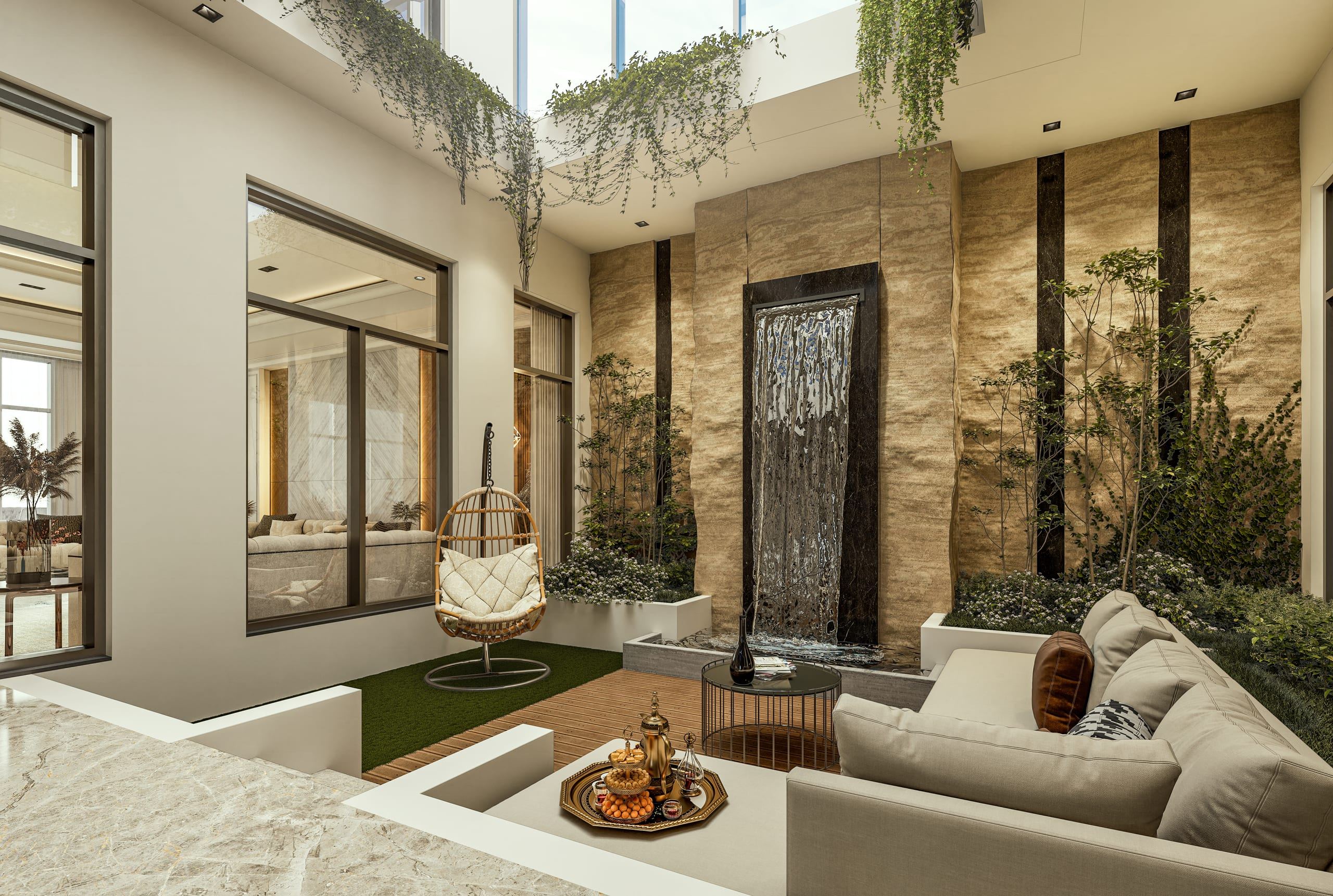 Villa Mr. Ahmed El-Russ — Garden