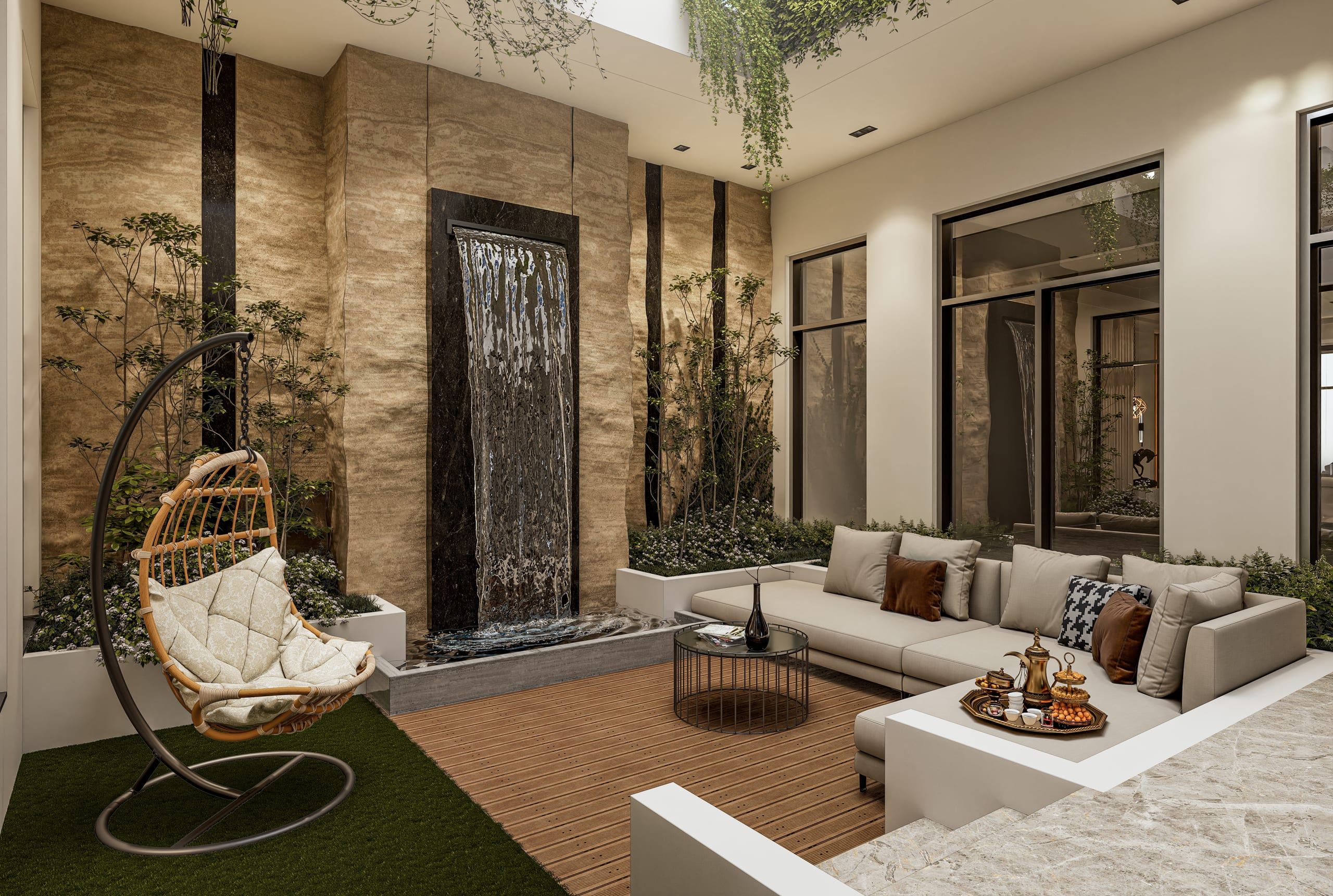 Villa Mr. Ahmed El-Russ — Garden