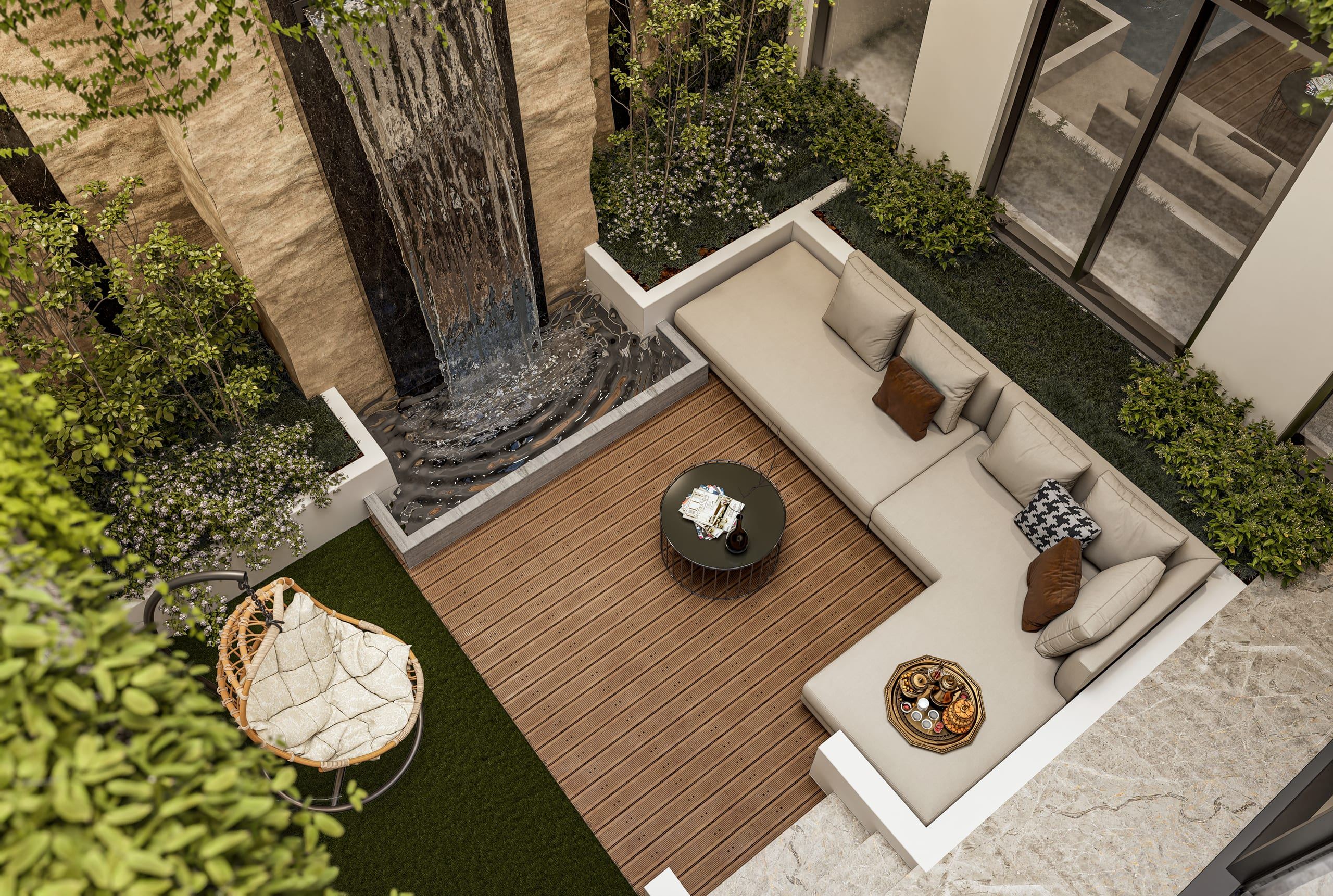 Villa Mr. Ahmed El-Russ — Garden