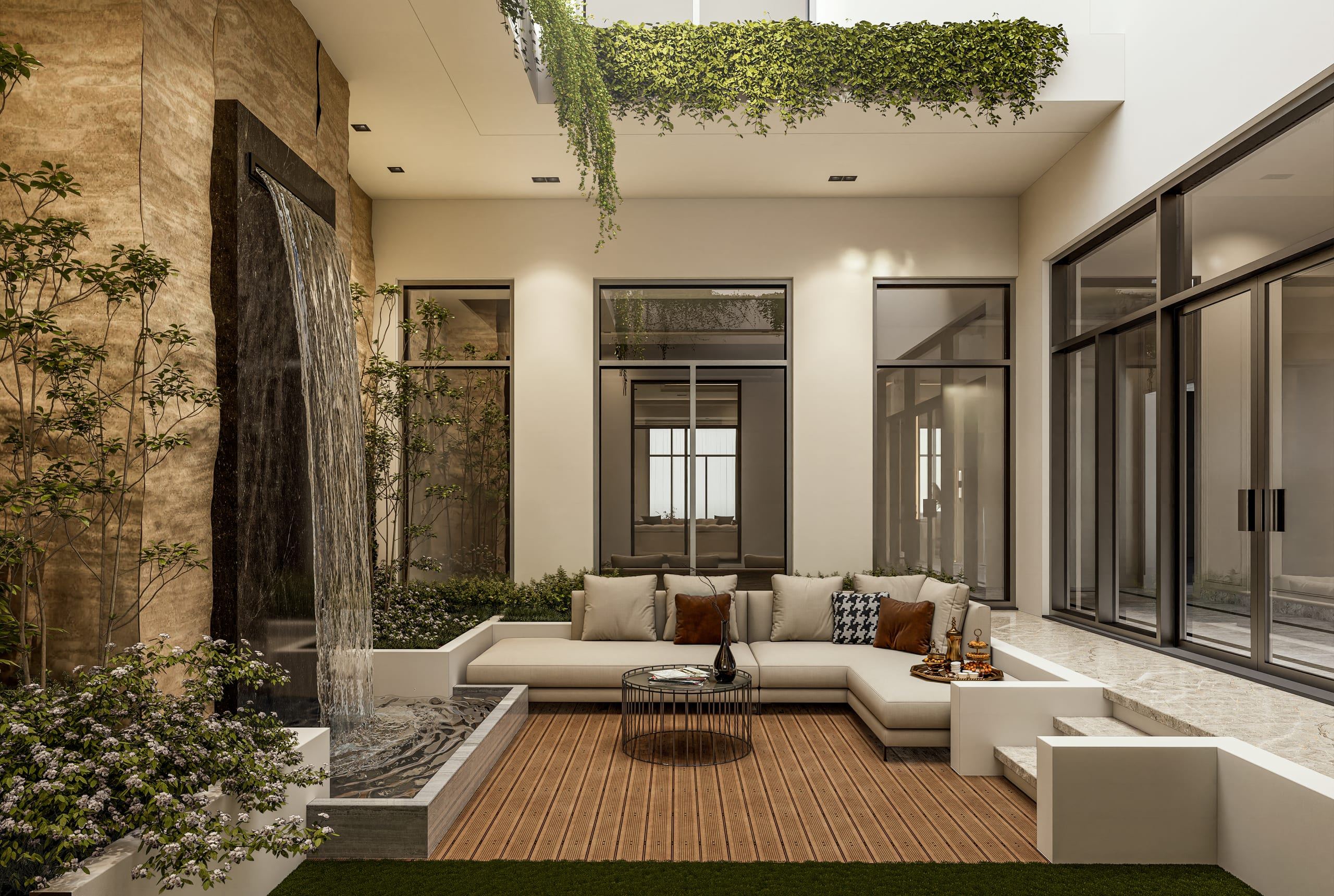 Villa Mr. Ahmed El-Russ — Garden