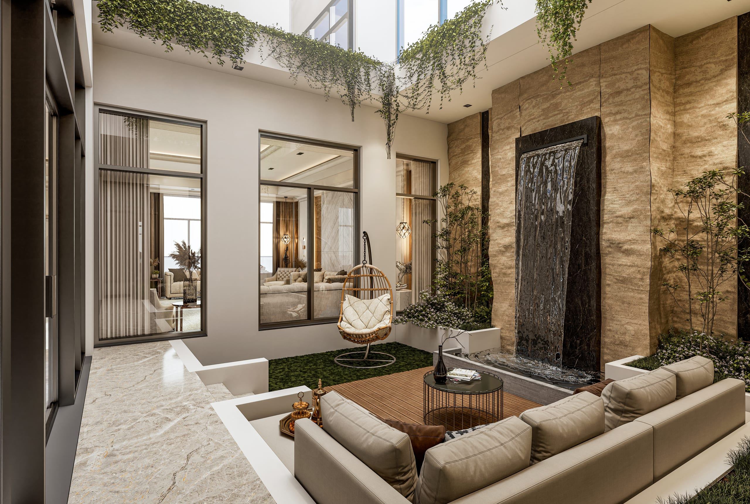 Villa Mr. Ahmed El-Russ — Garden